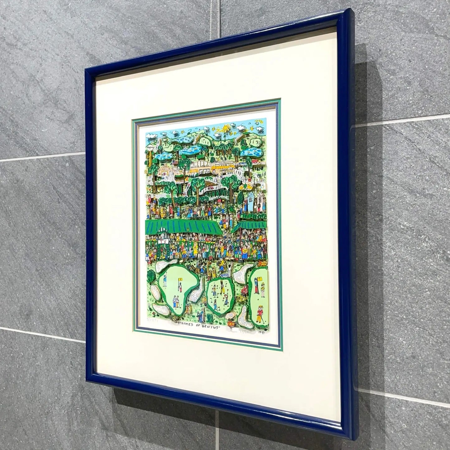 ジェームス・リジィ (James Rizzi)「STROKES OF GENIUS」ART GALLERY M ジェームス・リジィ (James Rizzi)「STROKES OF GENIUS」ART GALLERY M
