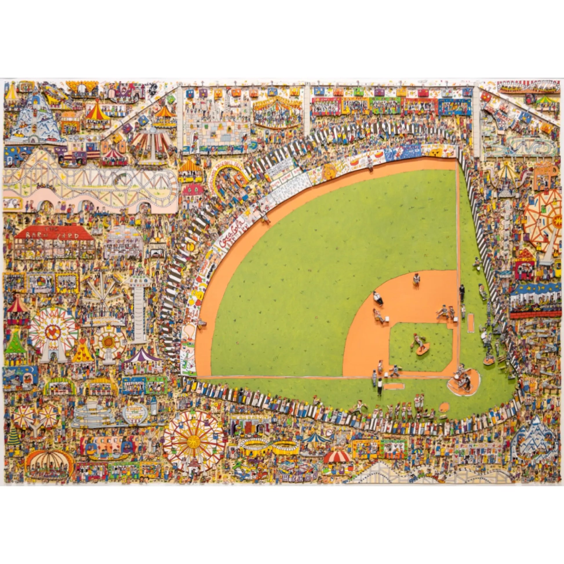ジェームス・リジィ (James Rizzi)「TAKE ME OUT TO THE BALL GAME ジェームス・リジィ (James Rizzi)「TAKE ME OUT TO THE BALL GAME