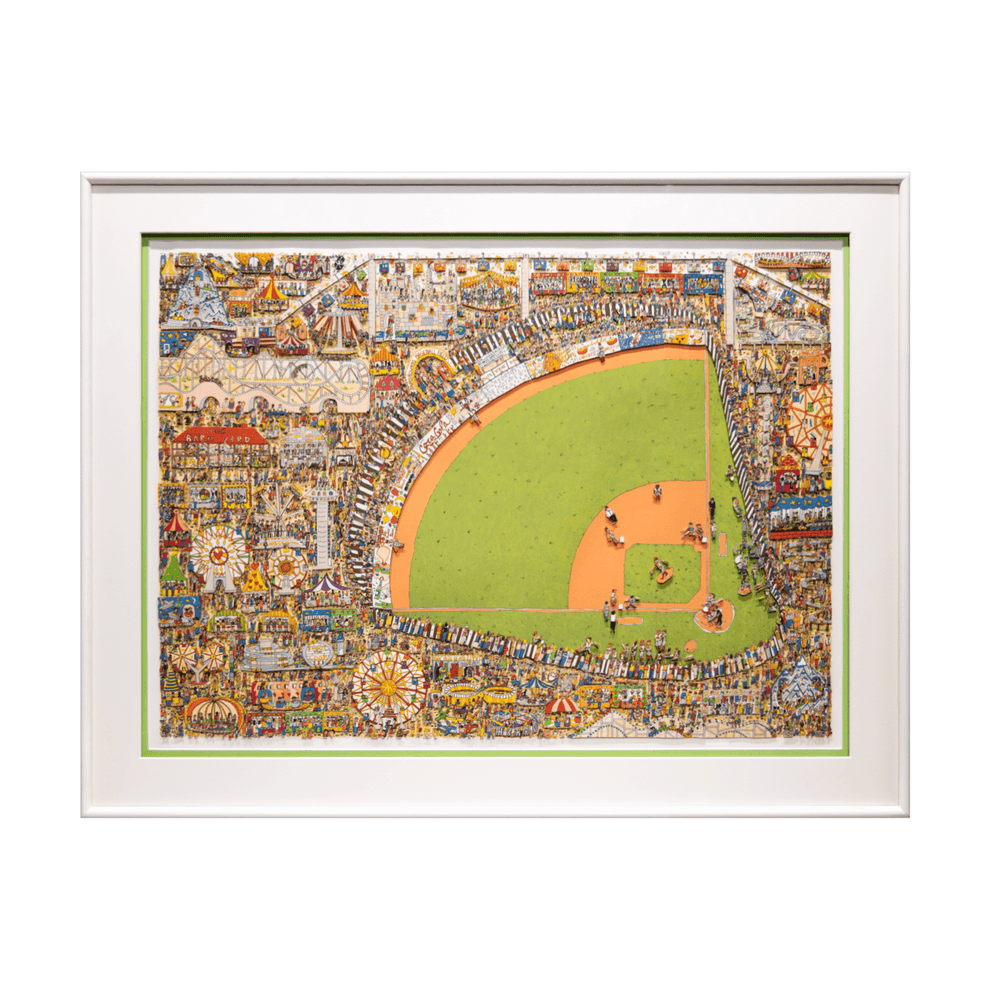 ジェームス・リジィ (James Rizzi)「TAKE ME OUT TO THE BALL GAME」ART GALLERY M