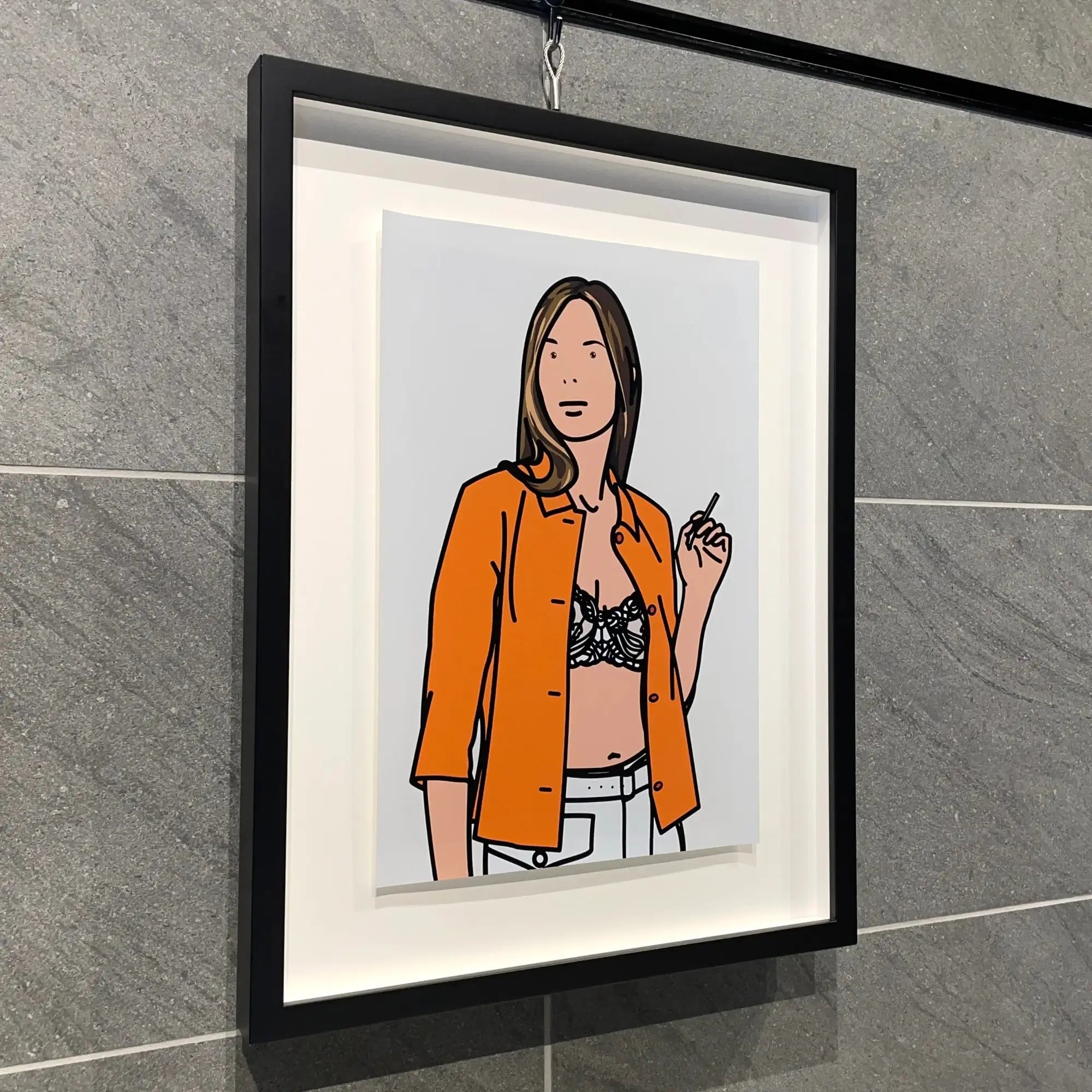 ジュリアン・オピー　Julian Opie postcard set 新品未開封 Julian Opie(ジュリアンオピー)SprintersParis,2024 ジュリアン