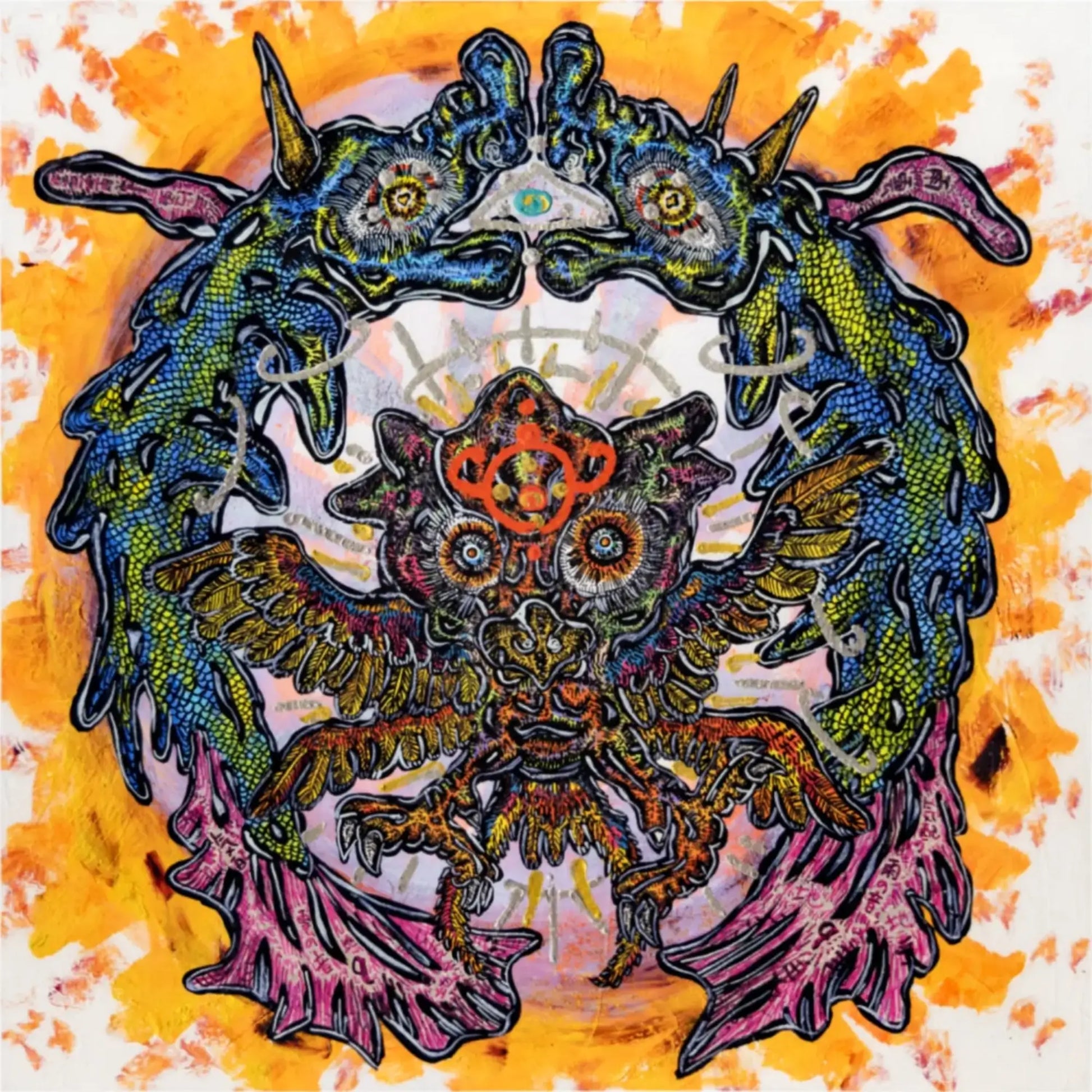 小松美羽 版画 天地の守護神 ED50 coa付 天地の守護獣|小松美羽 Miwa 小松美羽 版画 天地の守護神 ED50 coa付 天地の守護獣|小松美羽 Miwa