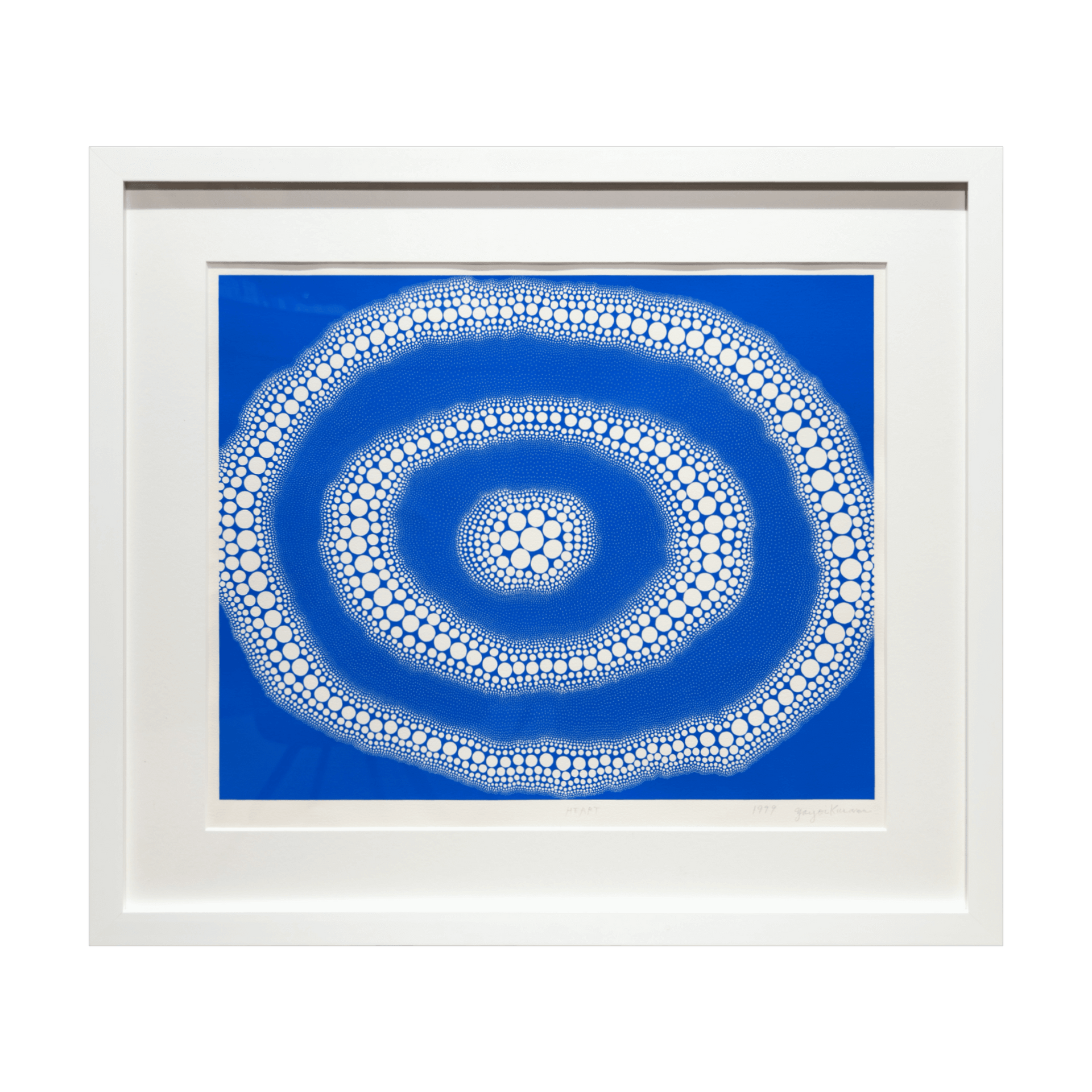 草間彌生 (Yayoi Kusama)「心 (2)」ART GALLERY M
