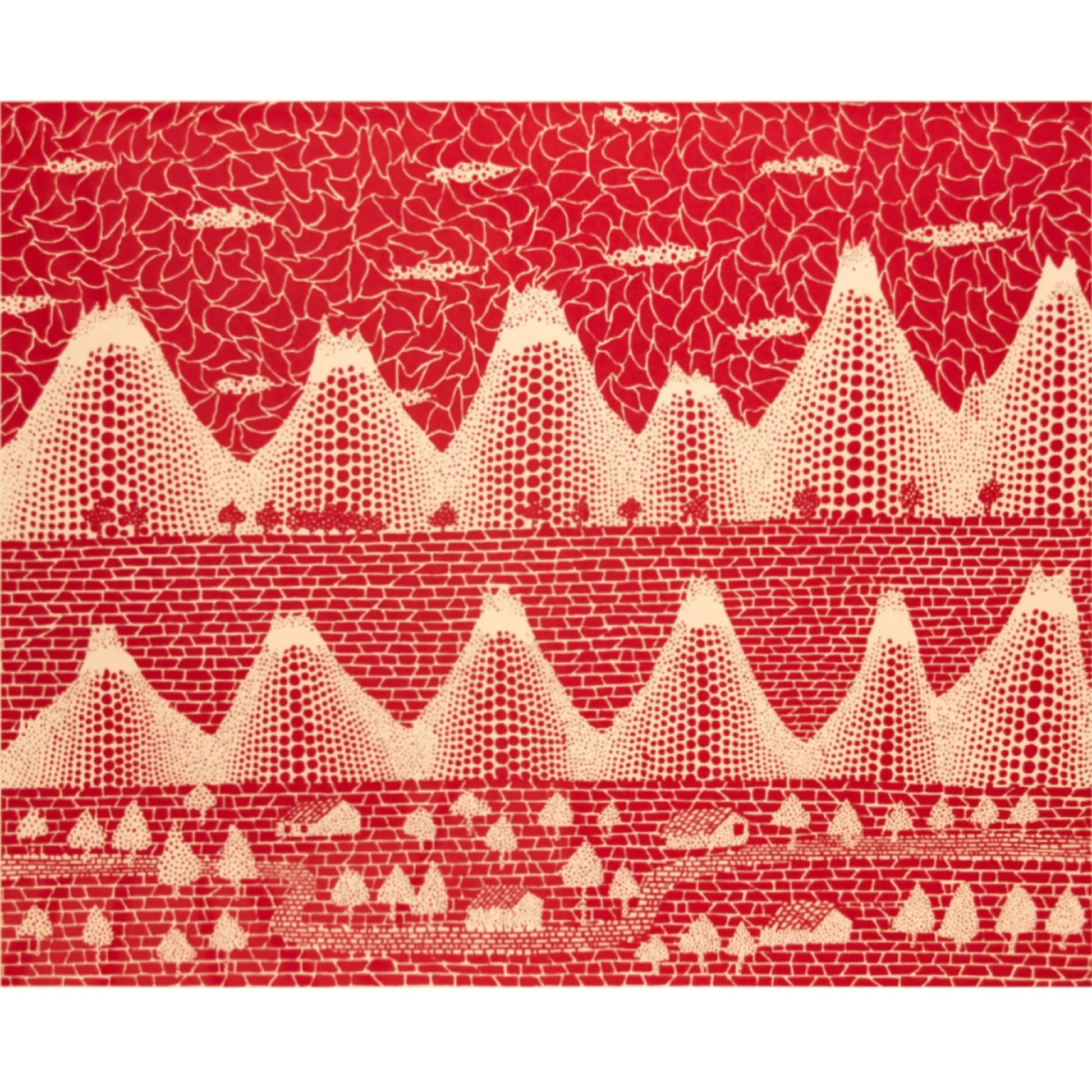 草間彌生 (Yayoi Kusama)「信濃路」ART GALLERY M 草間彌生 (Yayoi Kusama)「信濃路」ART GALLERY M