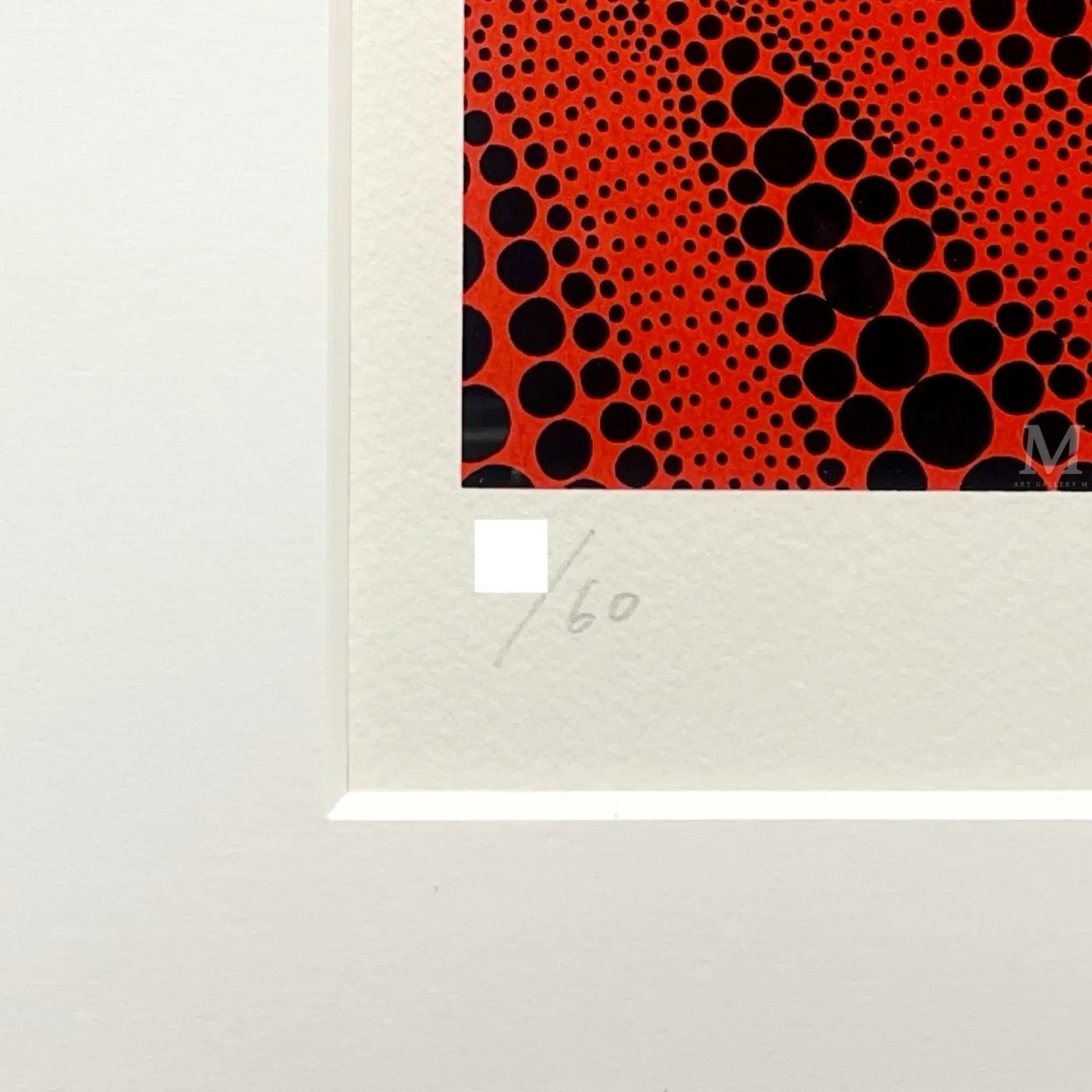 草間彌生 (Yayoi Kusama)「波頭」ART GALLERY M 草間彌生 (Yayoi Kusama)「波頭」ART GALLERY M