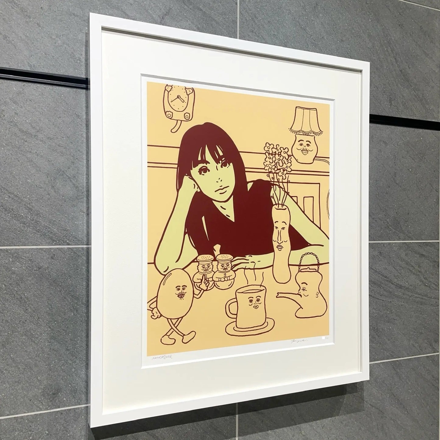 KYNE×NONCHELEEE「Untitled, 2023 (Beige)」