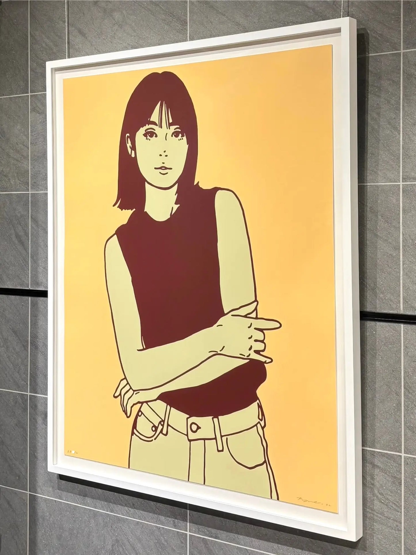 あ*き様 KYNE(キネ)Untitled 2020 版画 額装済 模写 最終G あ* あ*き様 KYNE(キネ)Untitled 2020 版画 額装済 模写 最終G あ*