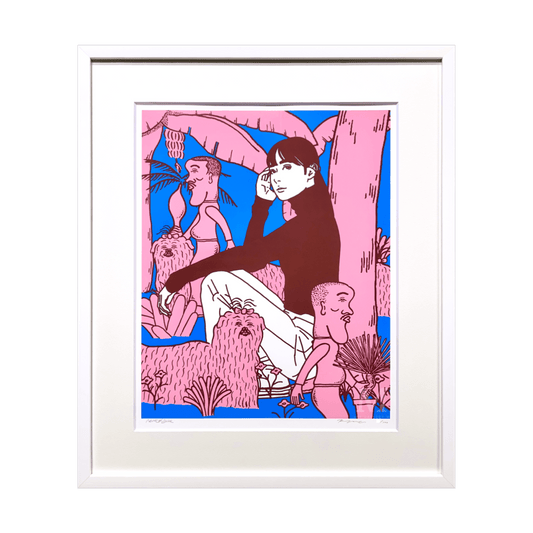 KYNE × NONCHELEEE (キネ × ノンチェリー)「Untitled,2024 (Pink)」ART KYNE × NONCHELEEE (キネ × ノンチェリー)「Untitled,2024 (Pink)」ART