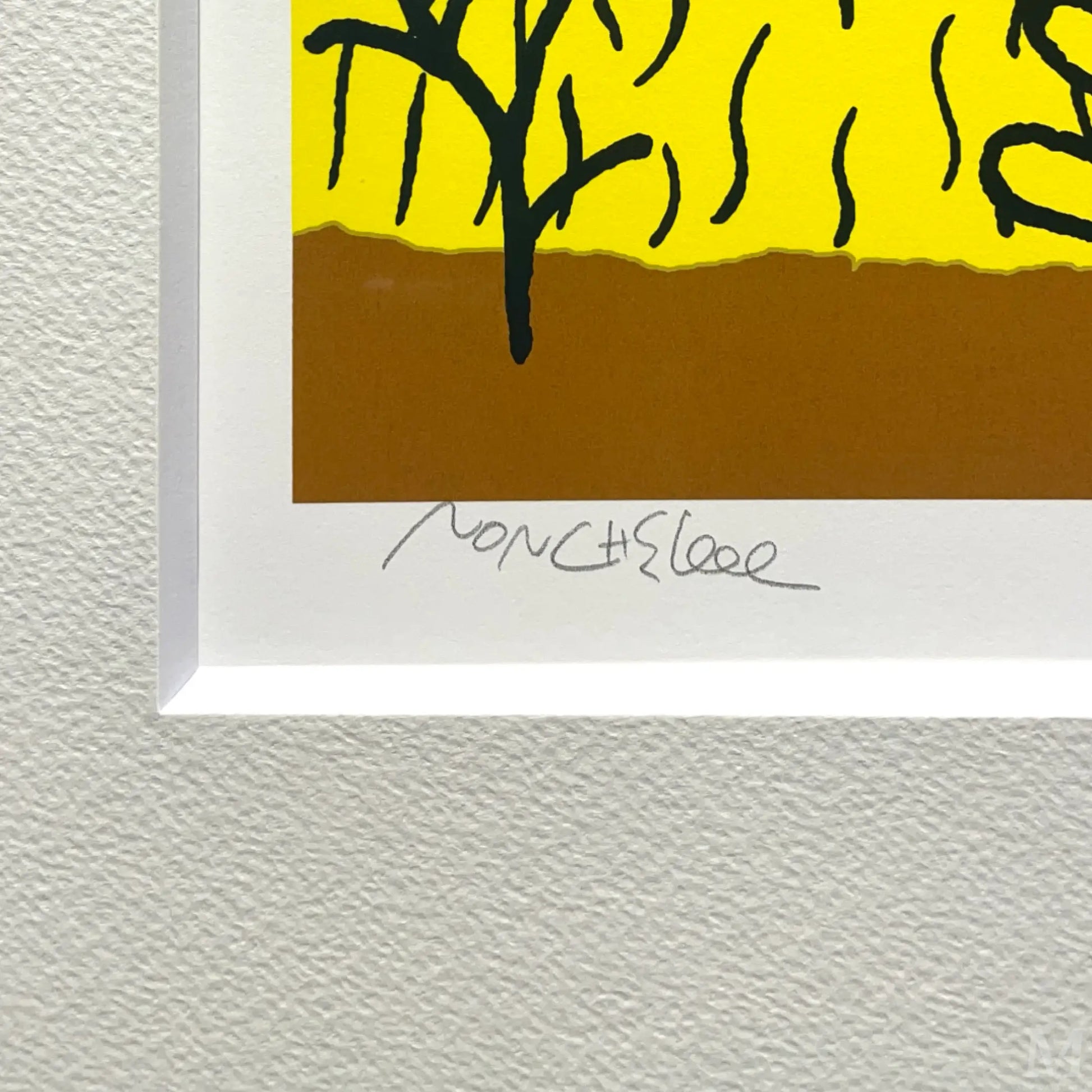 KYNE × NONCHELEEE (キネ × ノンチェリー)「Untitled, 2024 (Yellow KYNE × NONCHELEEE (キネ × ノンチェリー)「Untitled, 2024 (Yellow