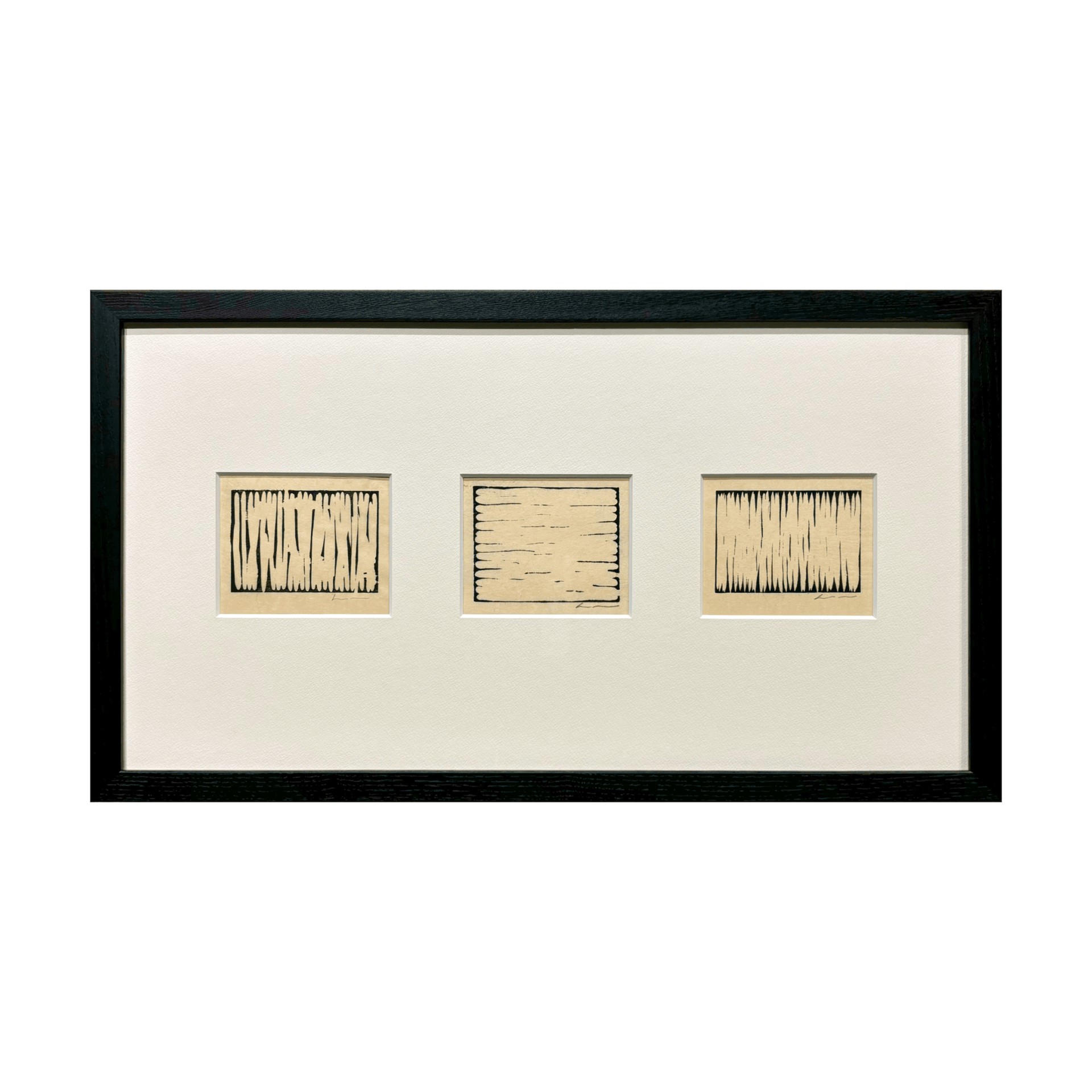 U-FAN LEE 李禹煥 木版画 サイン入り 1978年 希少品 U-FAN LEE 李禹煥