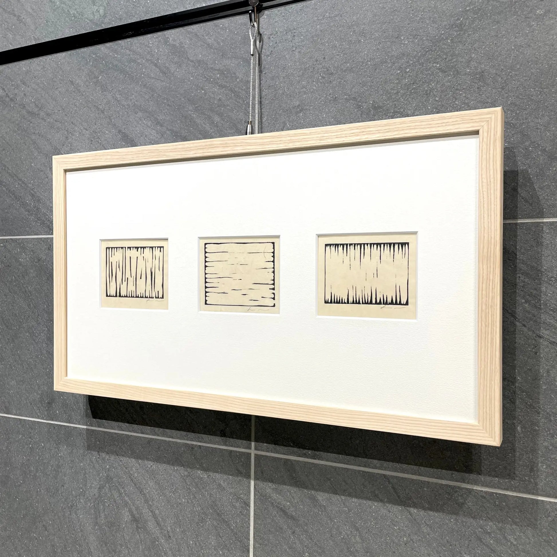 李禹煥 (Lee U-Fan)「削りによる場面 1-3」ART GALLERY M