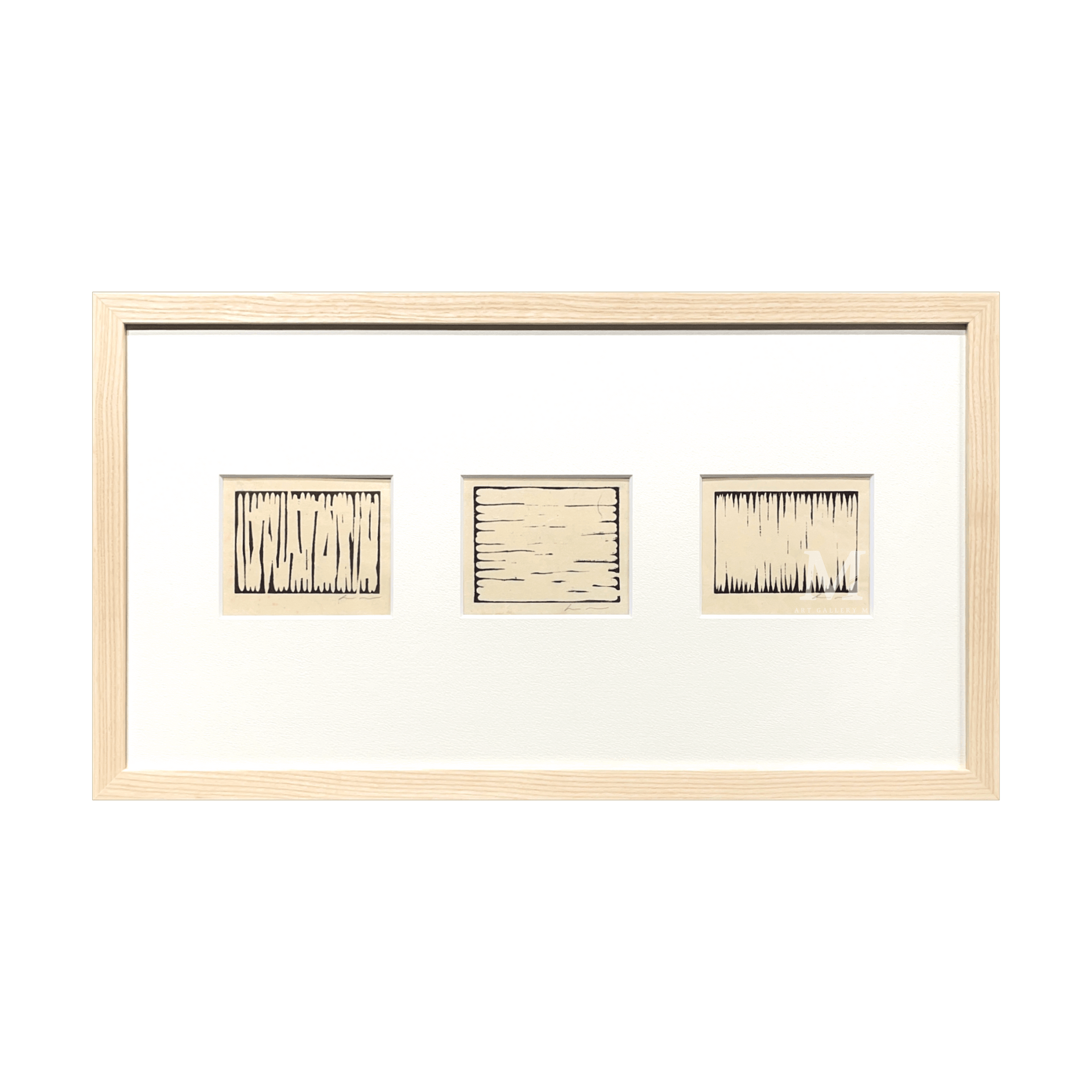 李禹煥 (Lee U-Fan)「削りによる場面 1-3」ART GALLERY M