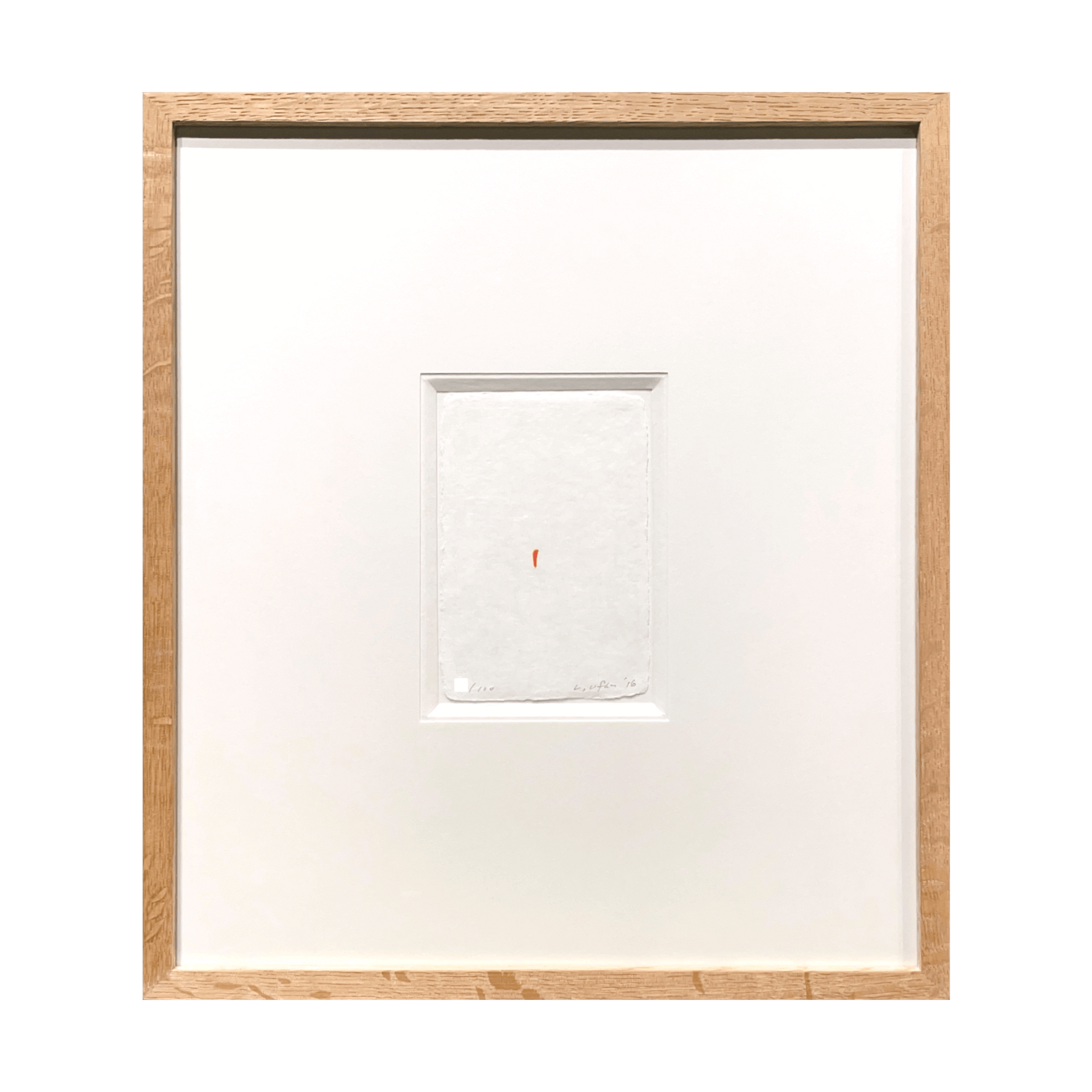 李禹煥 絵画 油彩 肉筆 額縁 李禹煥 (Lee U-Fan)「点より」ART GALLAERY M – ART GALLERY M