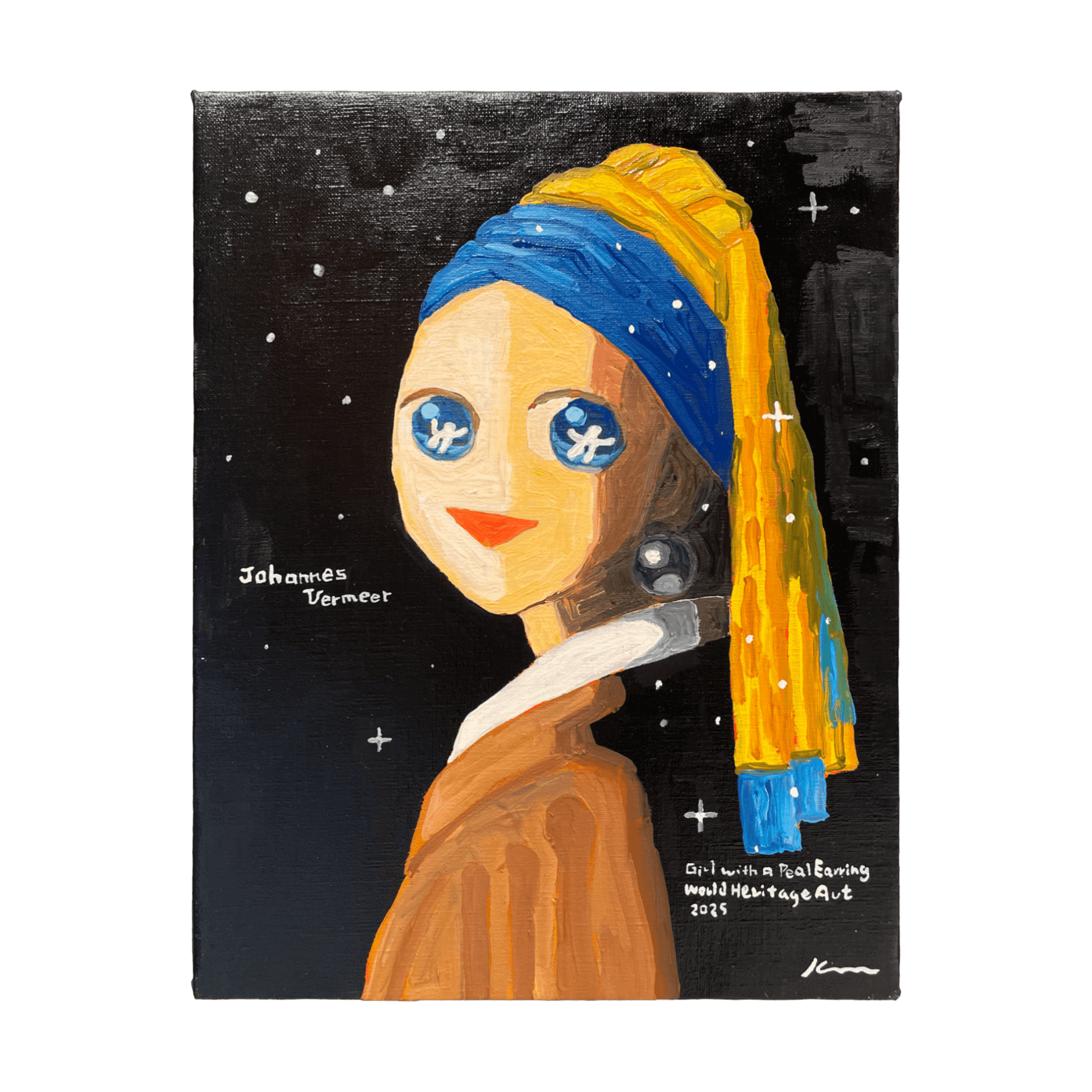 絵画　作:松原邦光 松田光一 (Koichi Matsuda)「Vermeer 