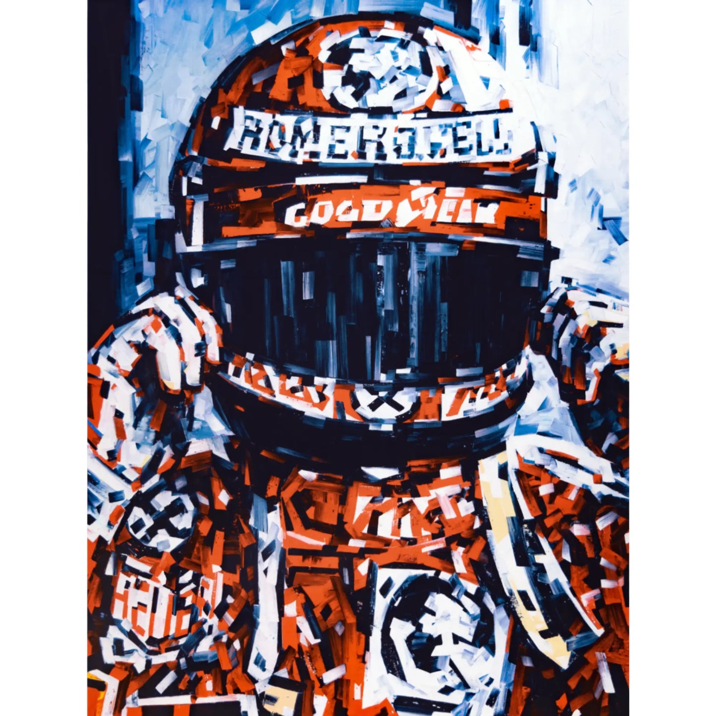 ☆マイケルケーガン☆シルクスクリーン☆宇宙飛行士 ☆マイケルケーガン☆シルクスクリーン☆宇宙飛行士