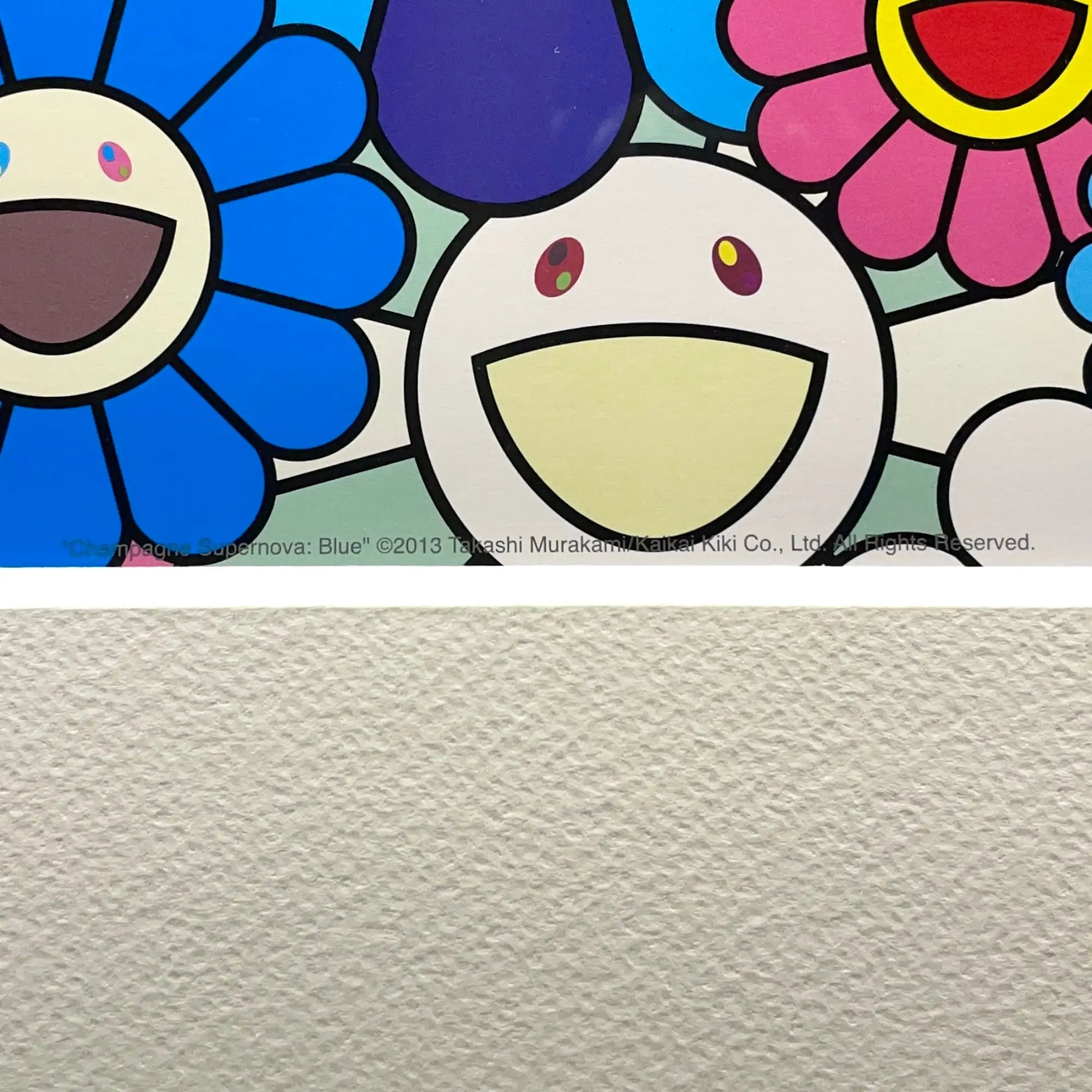 村上隆(Takashi Murakami)「シャンペンスーパーノヴァ ブルー」ART 村上隆(Takashi Murakami)「シャンペンスーパーノヴァ ブルー」ART