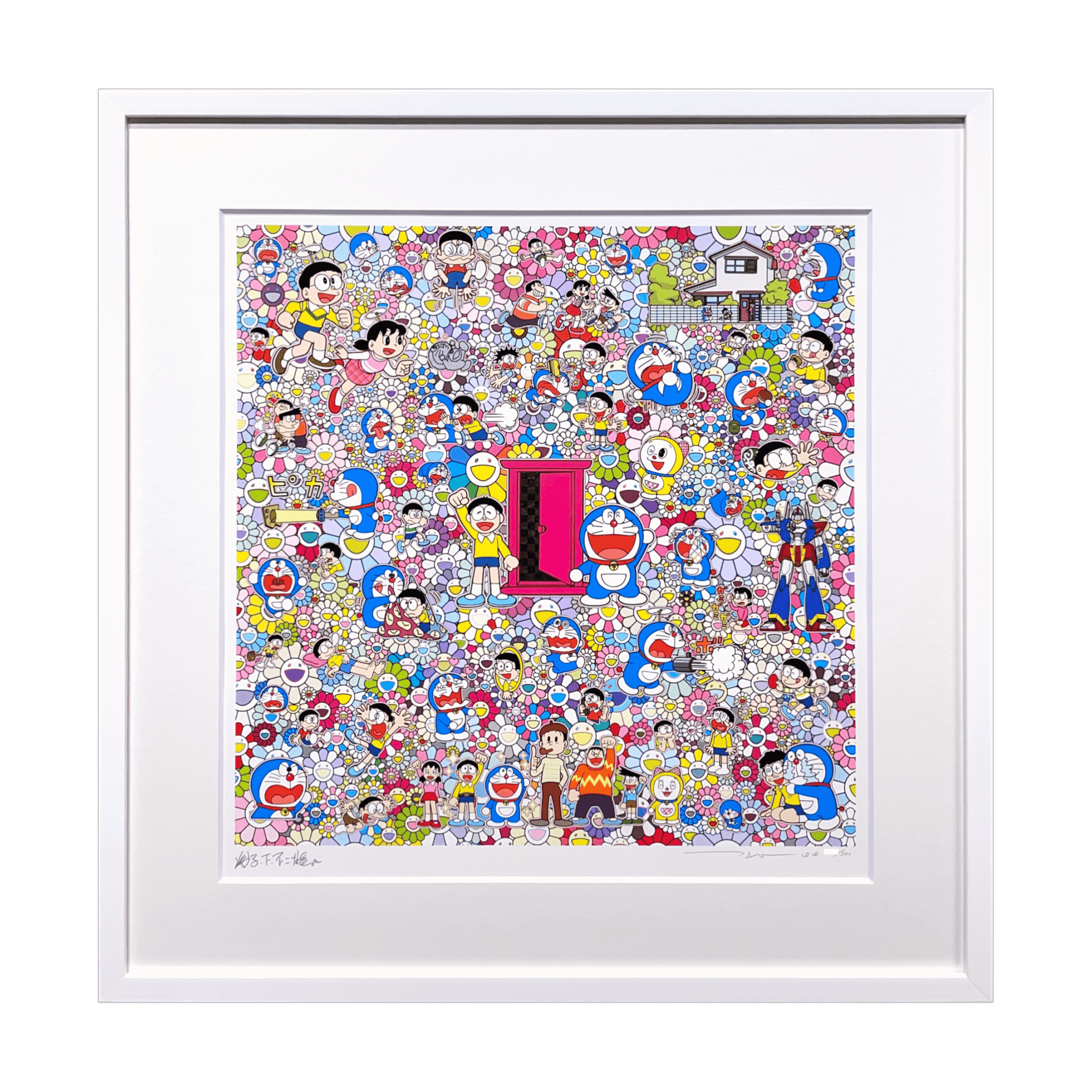 村上隆 どこでもドア いろいろあるよ ED1000 ドラえもん 村上隆 村上隆 どこでもドア いろいろあるよ ED1000 ドラえもん 村上隆