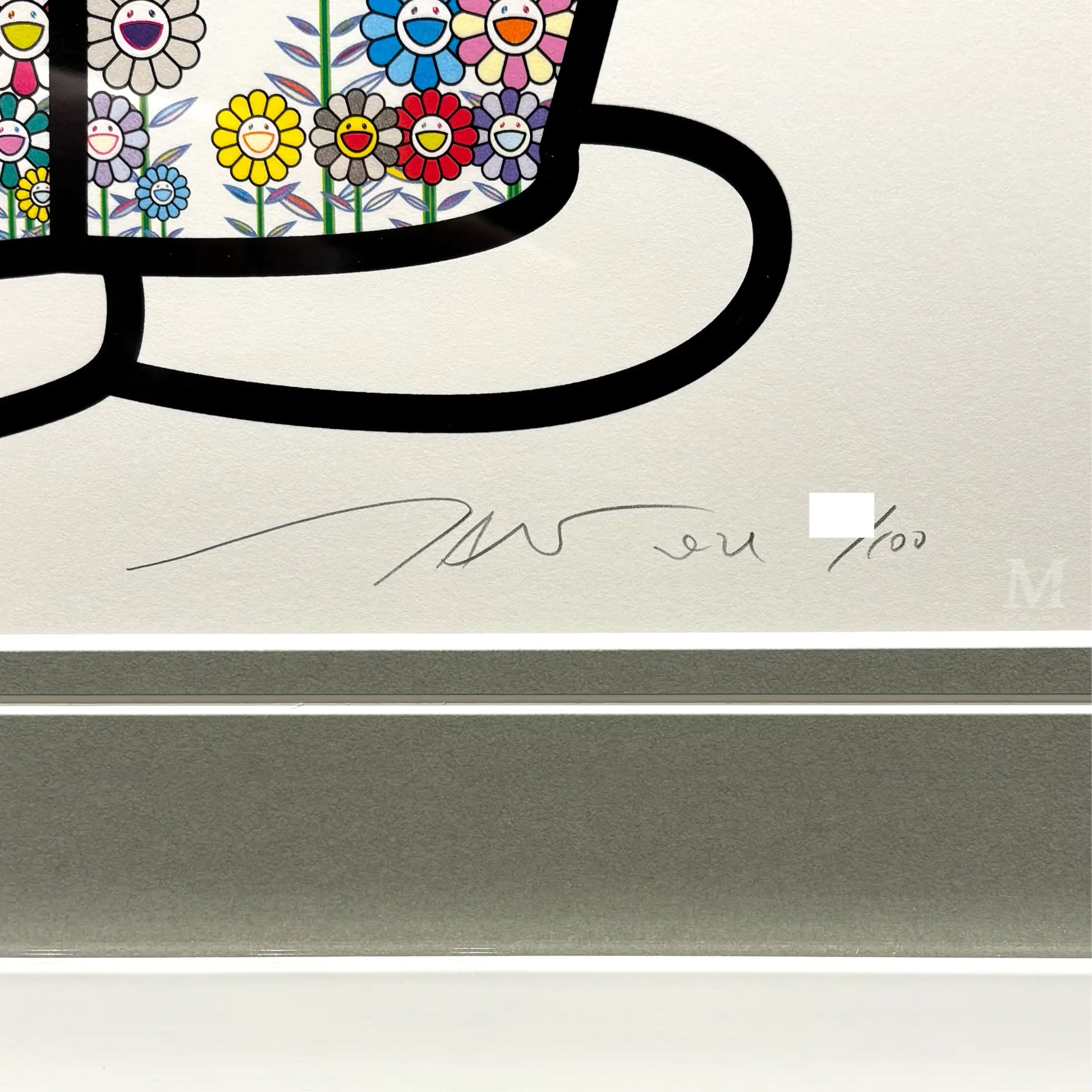 村上隆×ドラえもんエディションサイン入り版画青空の下のドラえもん達 村上隆 (Takashi Murakami)｢青空の下のドラえもん達」ART GALLERY M