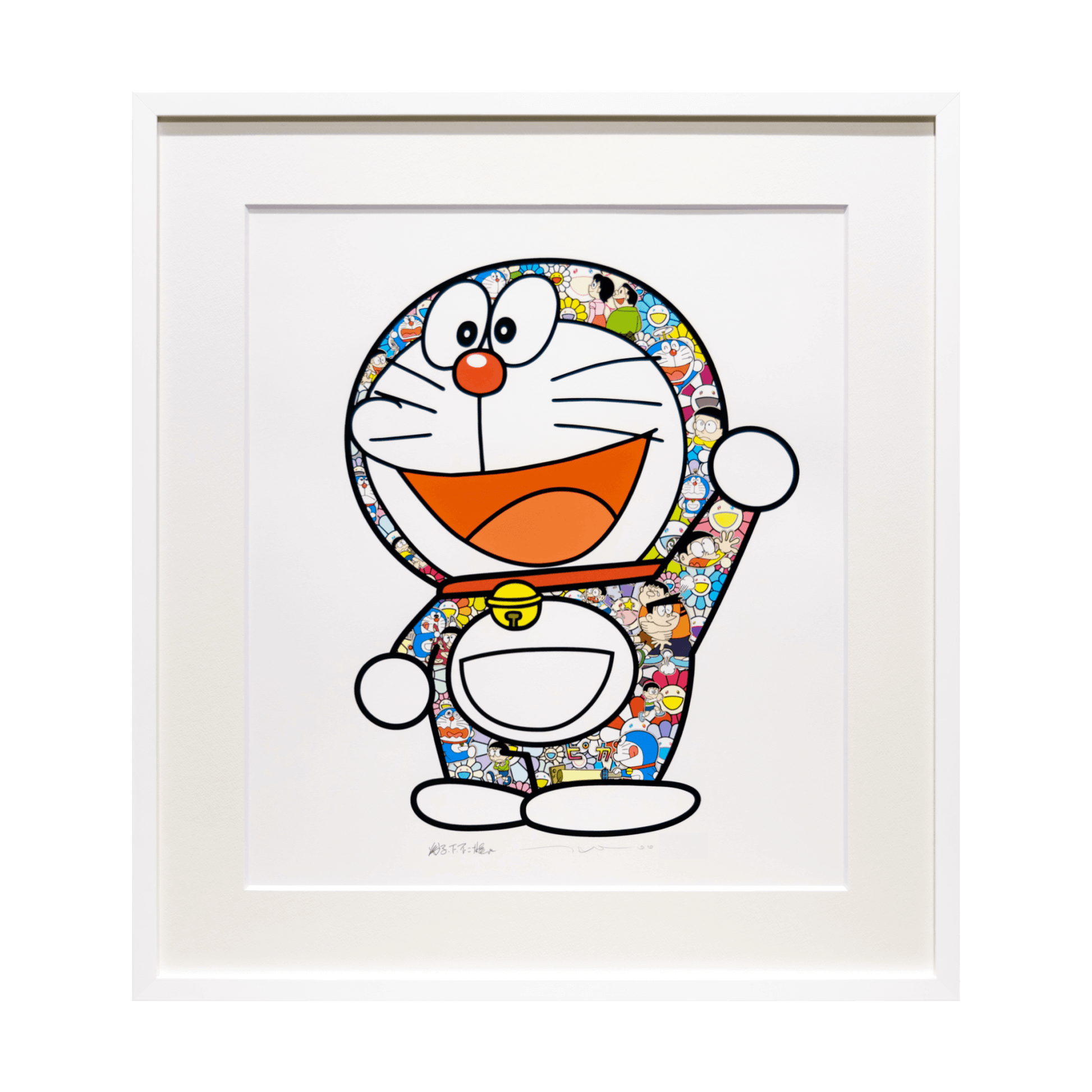 村上隆 版画 ドラえもん ED300 村上隆(Takashi Murakami)「ドラえもん ありがとう」ART GALLERY M