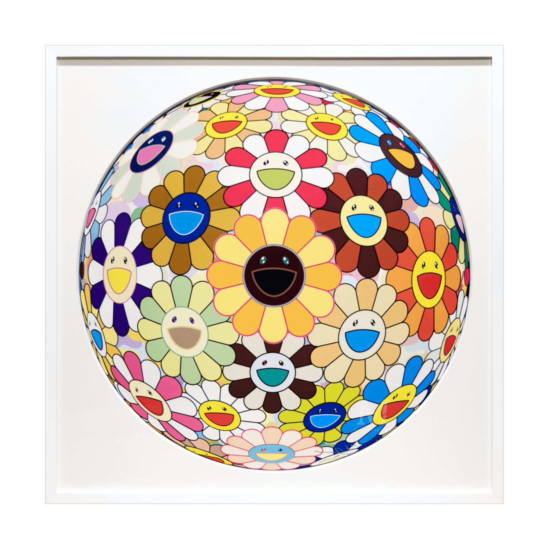 村上隆 (Takashi Murakami)｢フラワーボール(3-D)ひまわり」ART GALLERY M