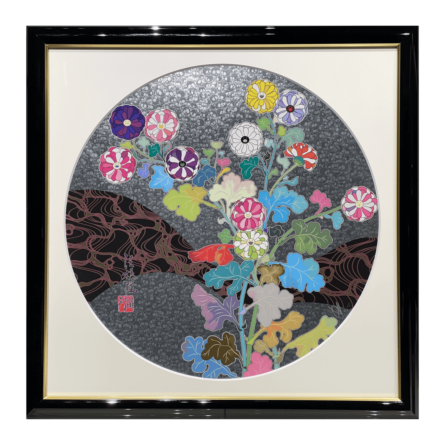 村上隆 (Takashi Murakami)「光琳 花」ART GALLERY M 村上隆 (Takashi Murakami)「光琳 花」ART GALLERY M