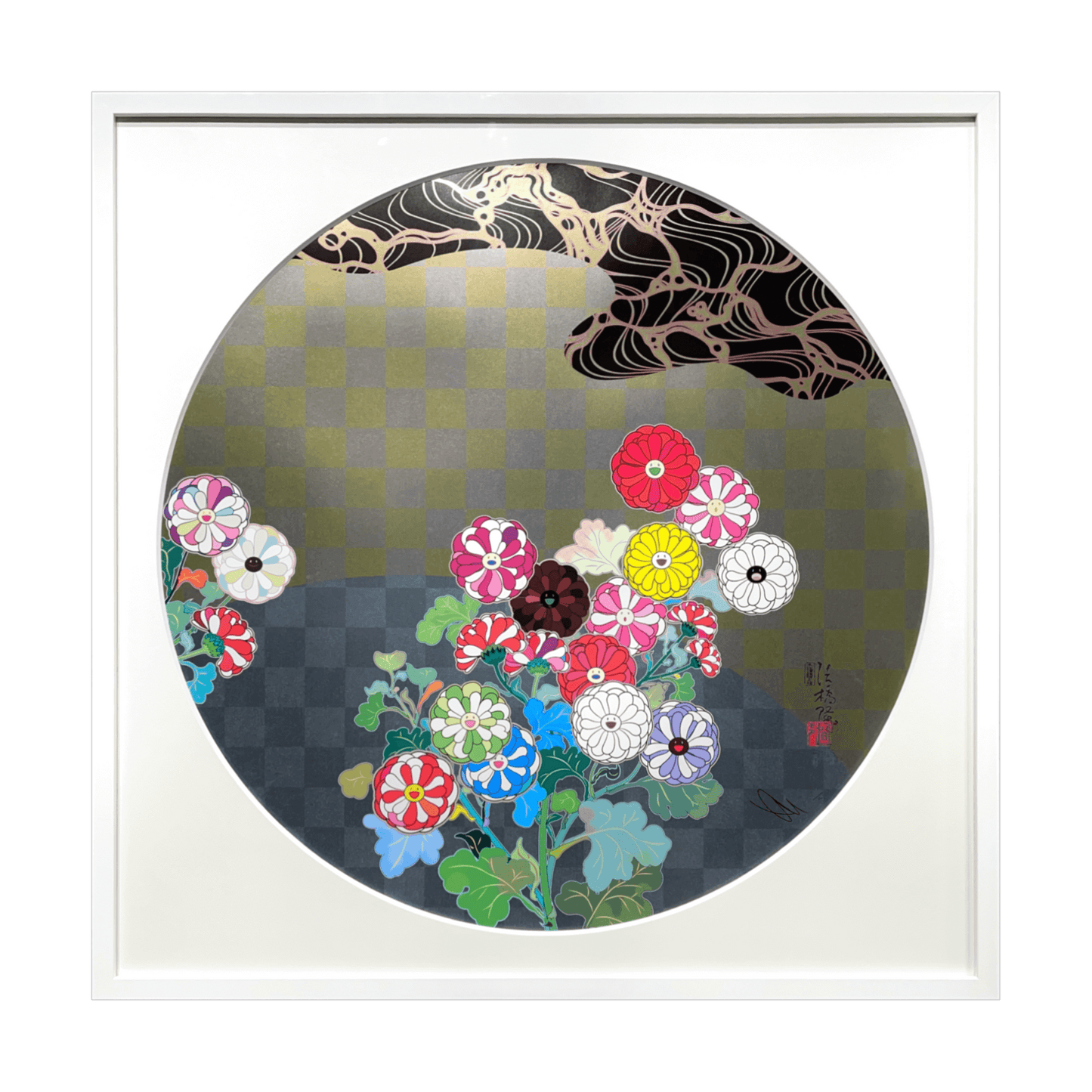 新品未開封 光琳のお花と水 ED 300 村上隆 村上隆 (Takashi Murakami)「光琳のお花と水」ART GALLERY M