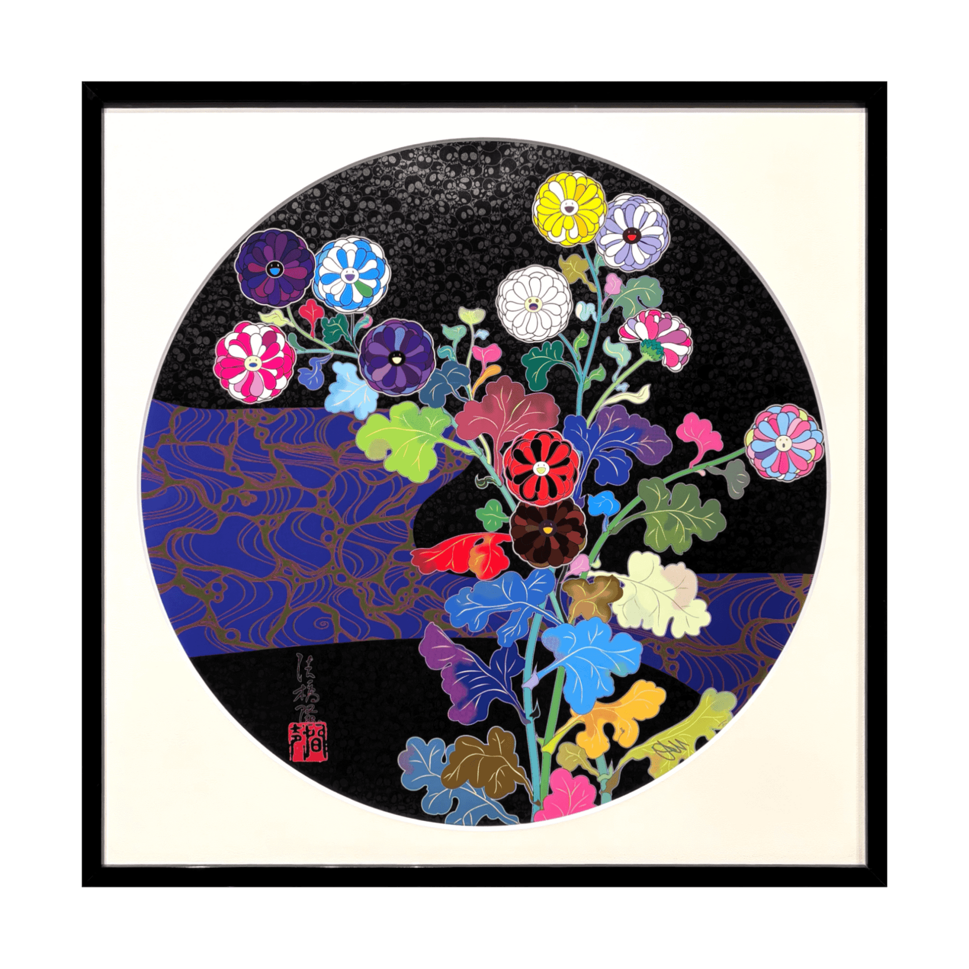 村上隆 もののけ京都 Mononoke 村上隆(Takashi Murakami)「京都 光琳 もののけフラワー」ART