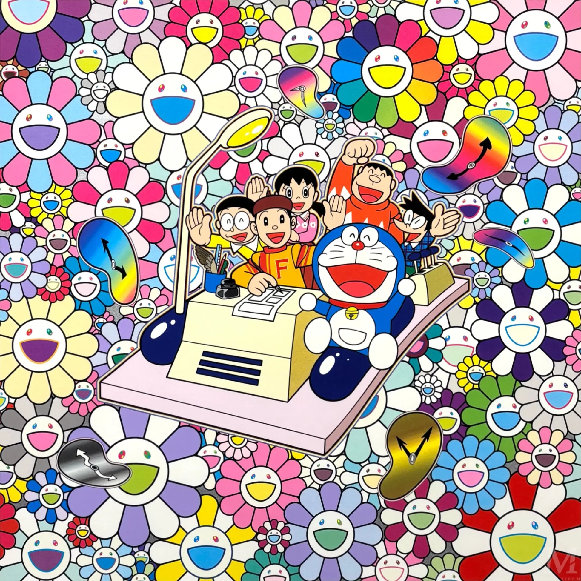 村上隆 (Takashi Murakami)「タイムマシンでレッツゴー」ART GALLERY M 村上隆 (Takashi Murakami)「タイムマシンでレッツゴー」ART GALLERY M