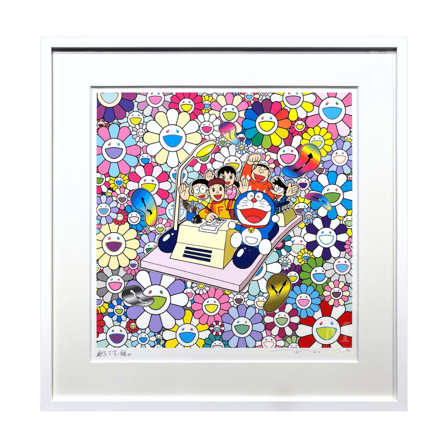 村上隆 (Takashi Murakami)「タイムマシンでレッツゴー」ART GALLERY M