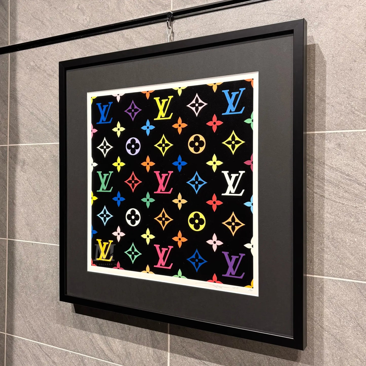 LV BLACK MURAKAMI MULTICOLOR MONOGRAM