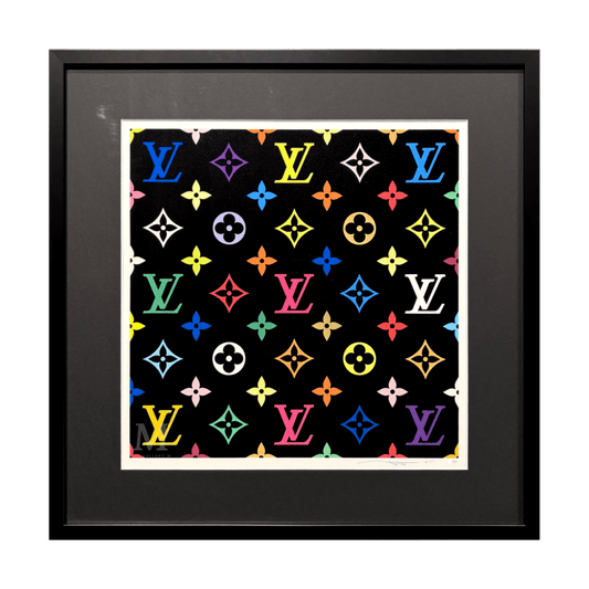 LV BLACK MURAKAMI MULTICOLOR MONOGRAM