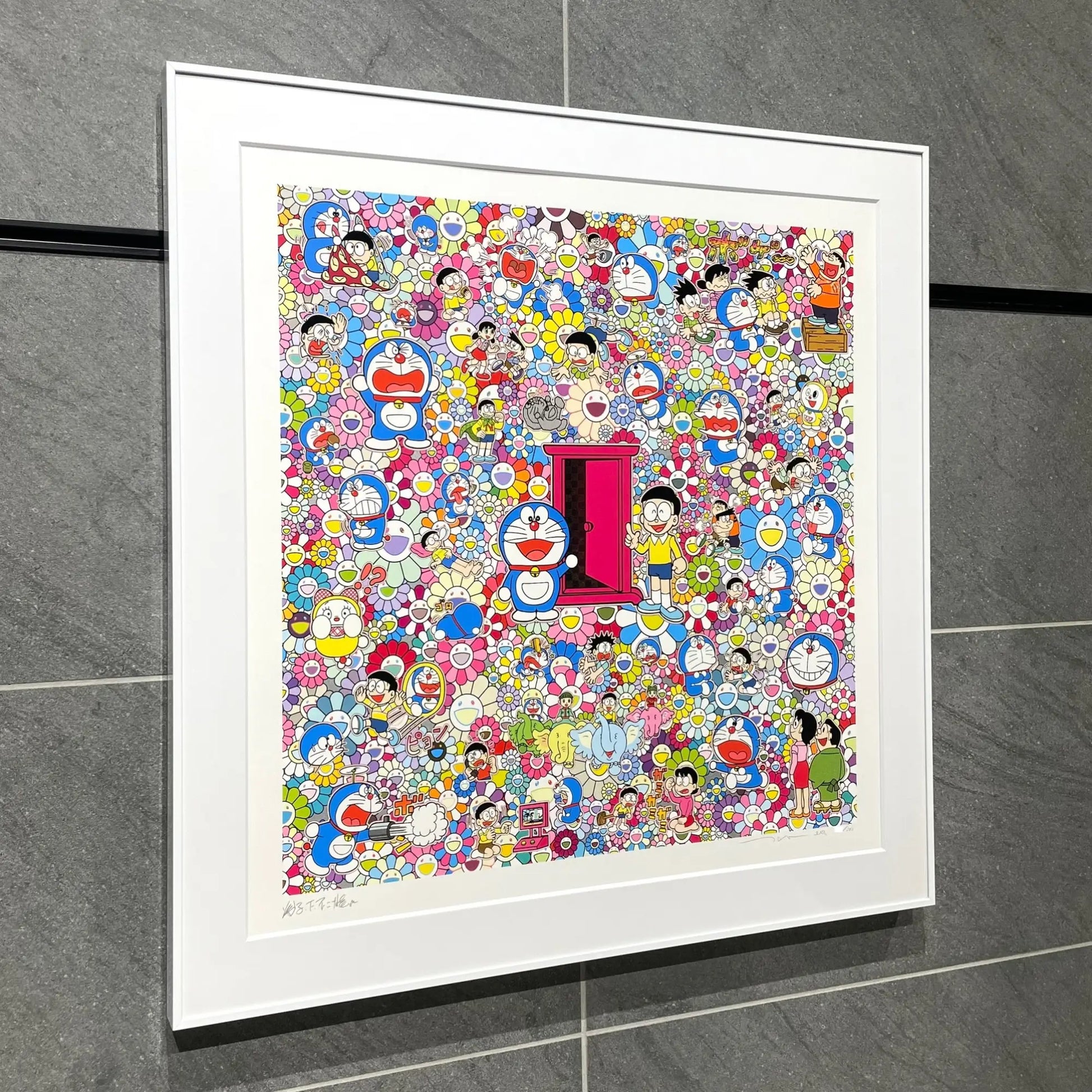 どこでもドア これからの人生 ED100 村上隆 シルクスクリーン 版画 どこでもドア これからの人生 ED100 村上隆 シルクスクリーン 版画