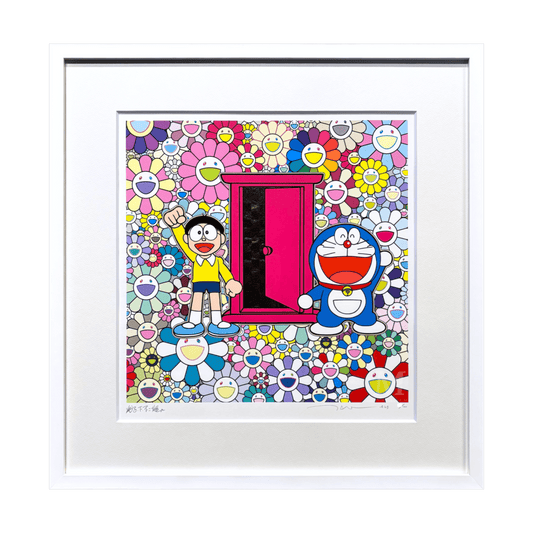 村上隆 (Takashi Murakami)「のび太とドラえもんがお花の中にいます 村上隆 (Takashi Murakami)「のび太とドラえもんがお花の中にいます