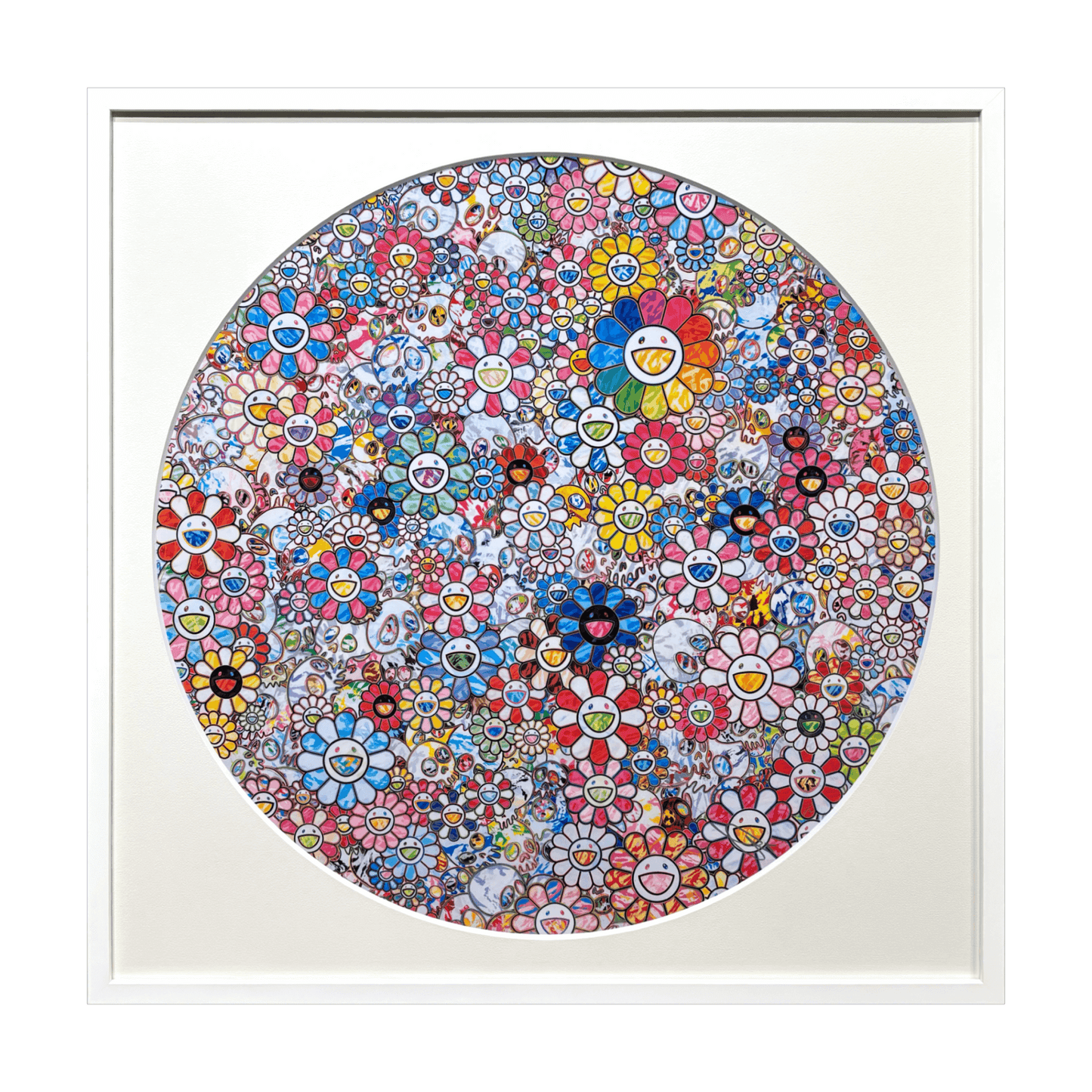 ※専用【真作】【美品】村上隆「花畑の中の楽園」【直筆サイン】【オフセット】 専用【真作】【美品】村上隆「花畑の中の楽園」【直筆サイン
