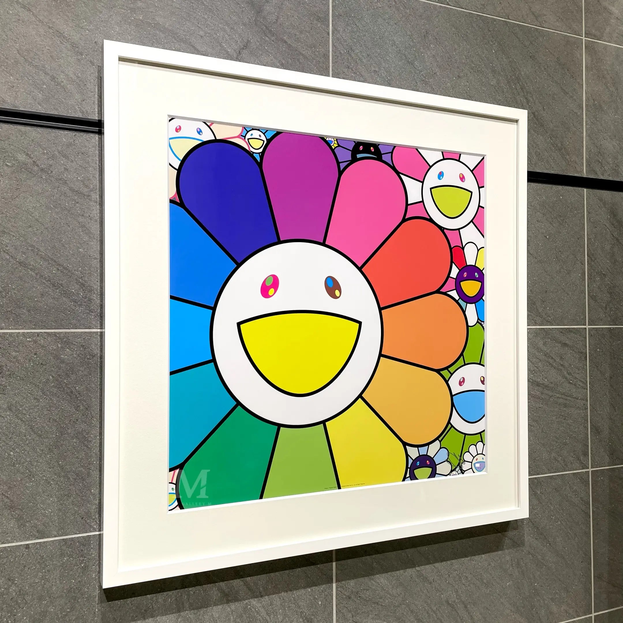 村上隆 ポスター (Takashi | ED300 Zingaro Flowers Murakami Skulls