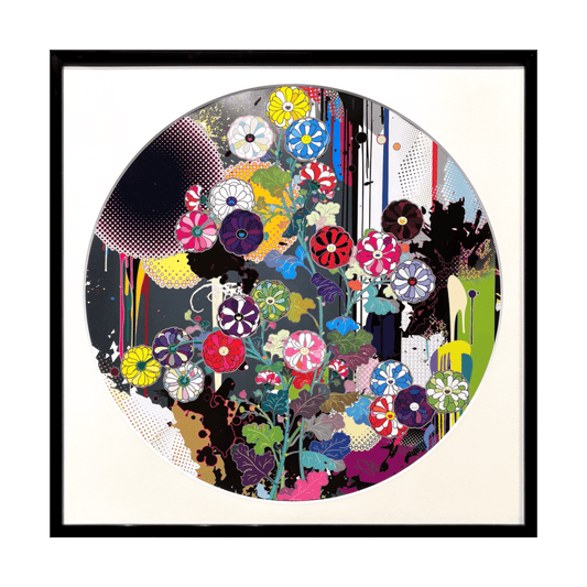 琳派のお花と抽象的図像