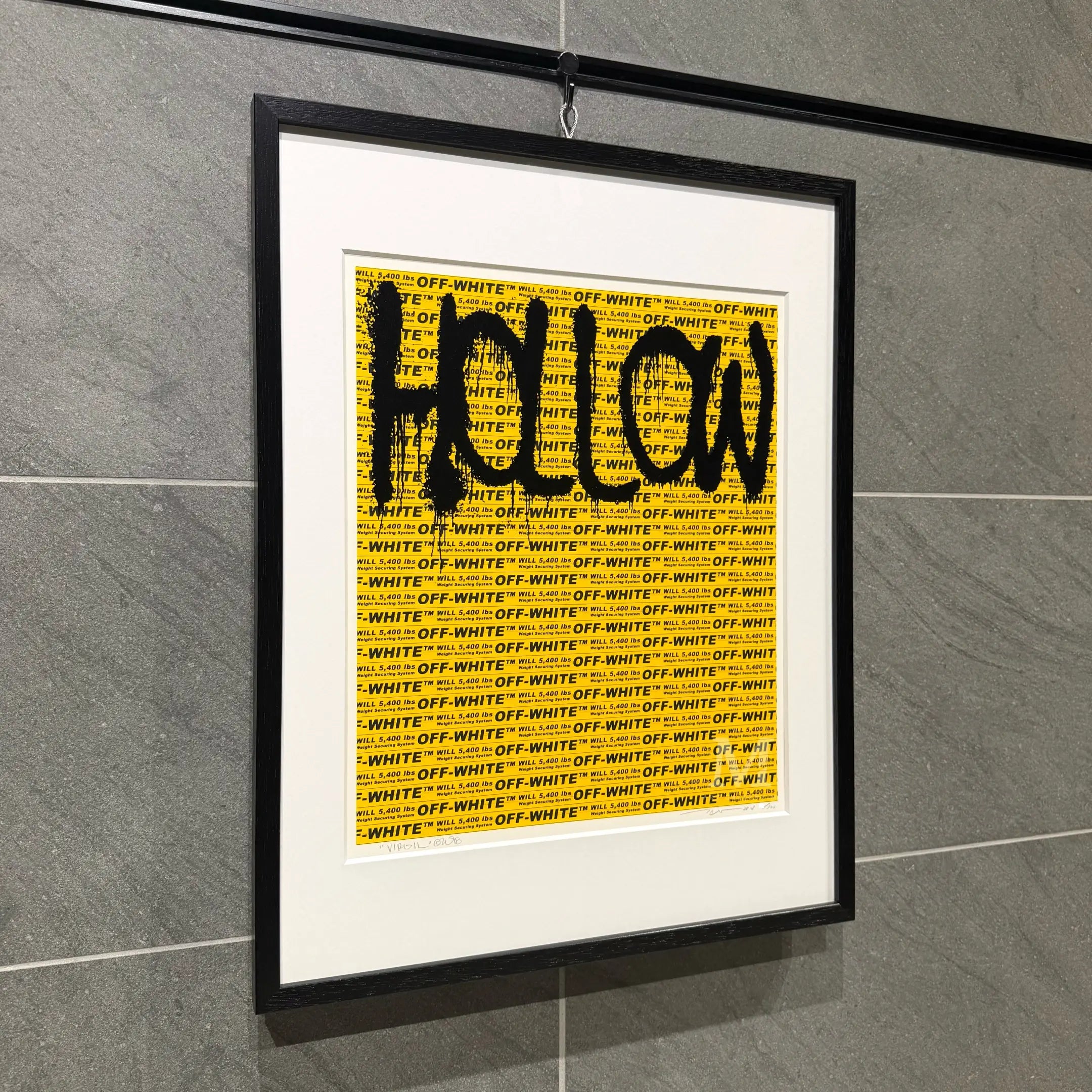 村上隆 シルクスクリーン HOLLOW 版画 | MURAKAMI TAKASHI Black