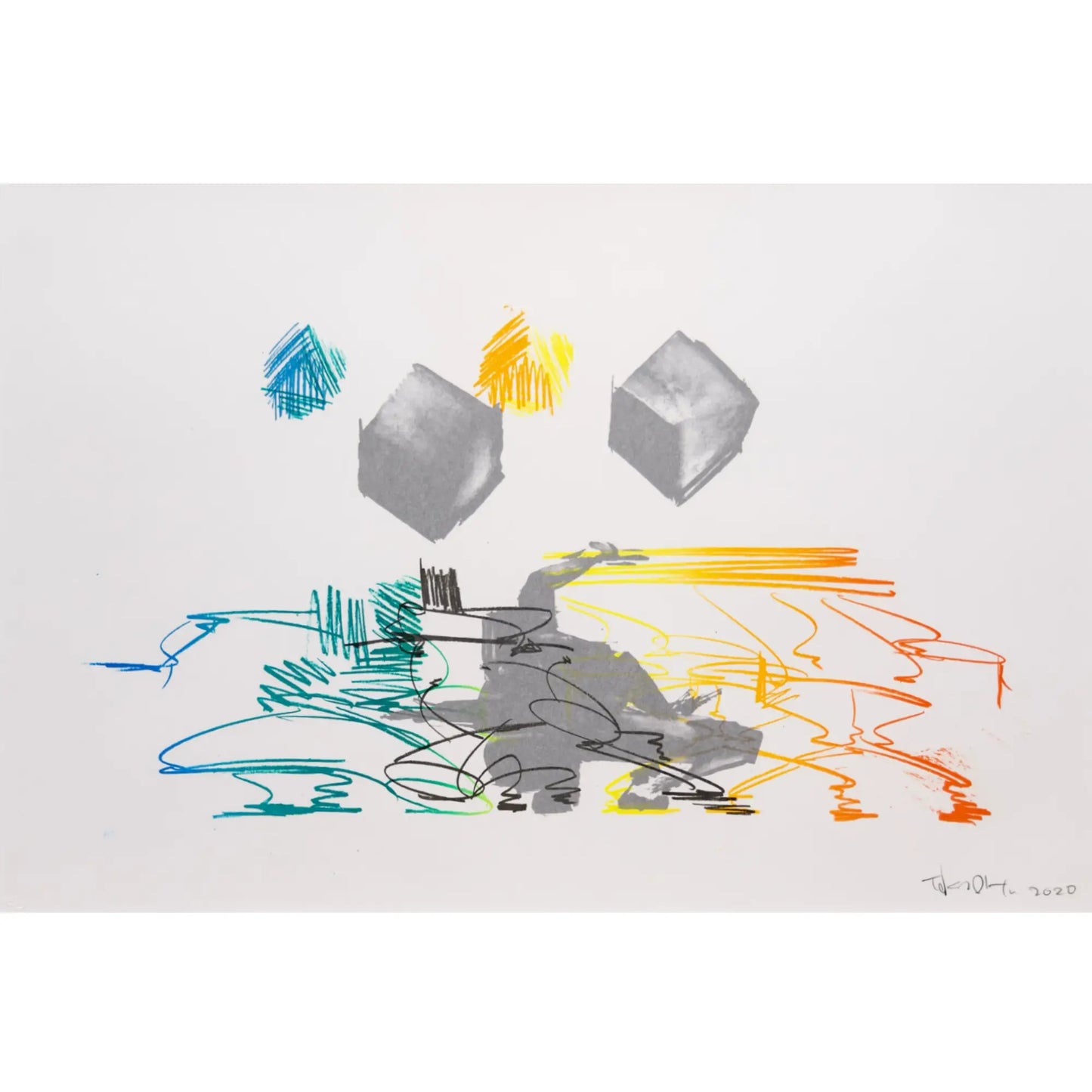 Taku Obata (小畑多丘)ユニーク オリジナル 1点物 B-BOY 小畑多丘(Taku Obata)「B-Boy Buttai」ART GALLERY M
