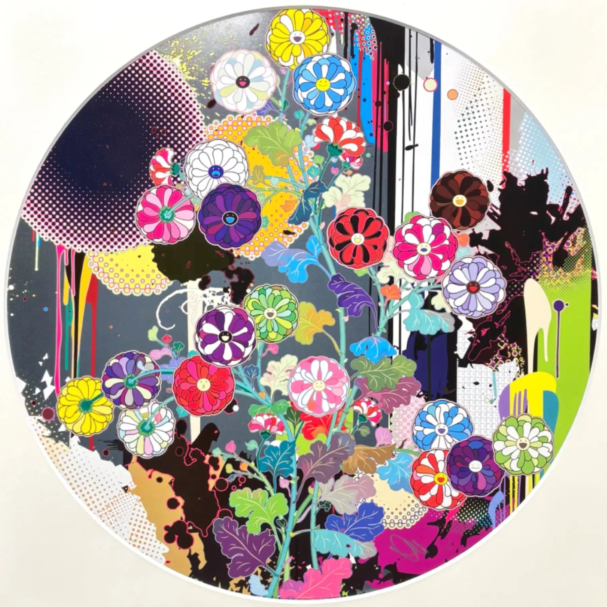 村上隆 (Takashi Murakami)「琳派のお花と抽象的図像」ART GALLERY M 村上隆 (Takashi Murakami)「琳派のお花と抽象的図像」ART GALLERY M