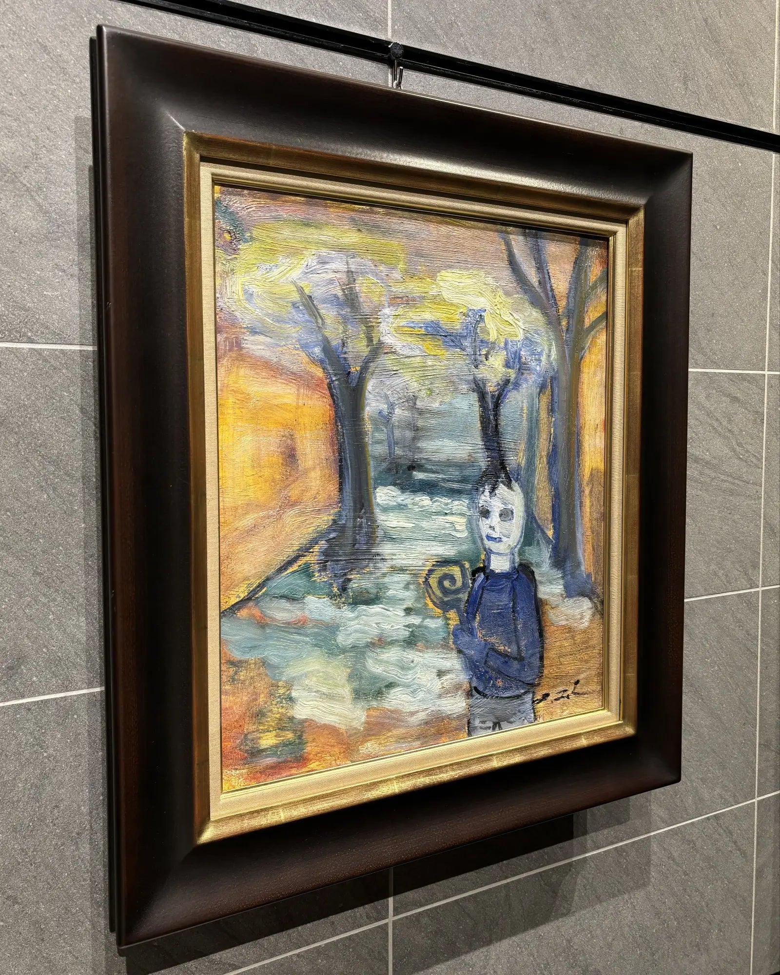 田中拓馬 (Takuma Tanaka)「Blue tree」ART GALLERY M 田中拓馬 (Takuma Tanaka)「Blue tree」ART GALLERY M