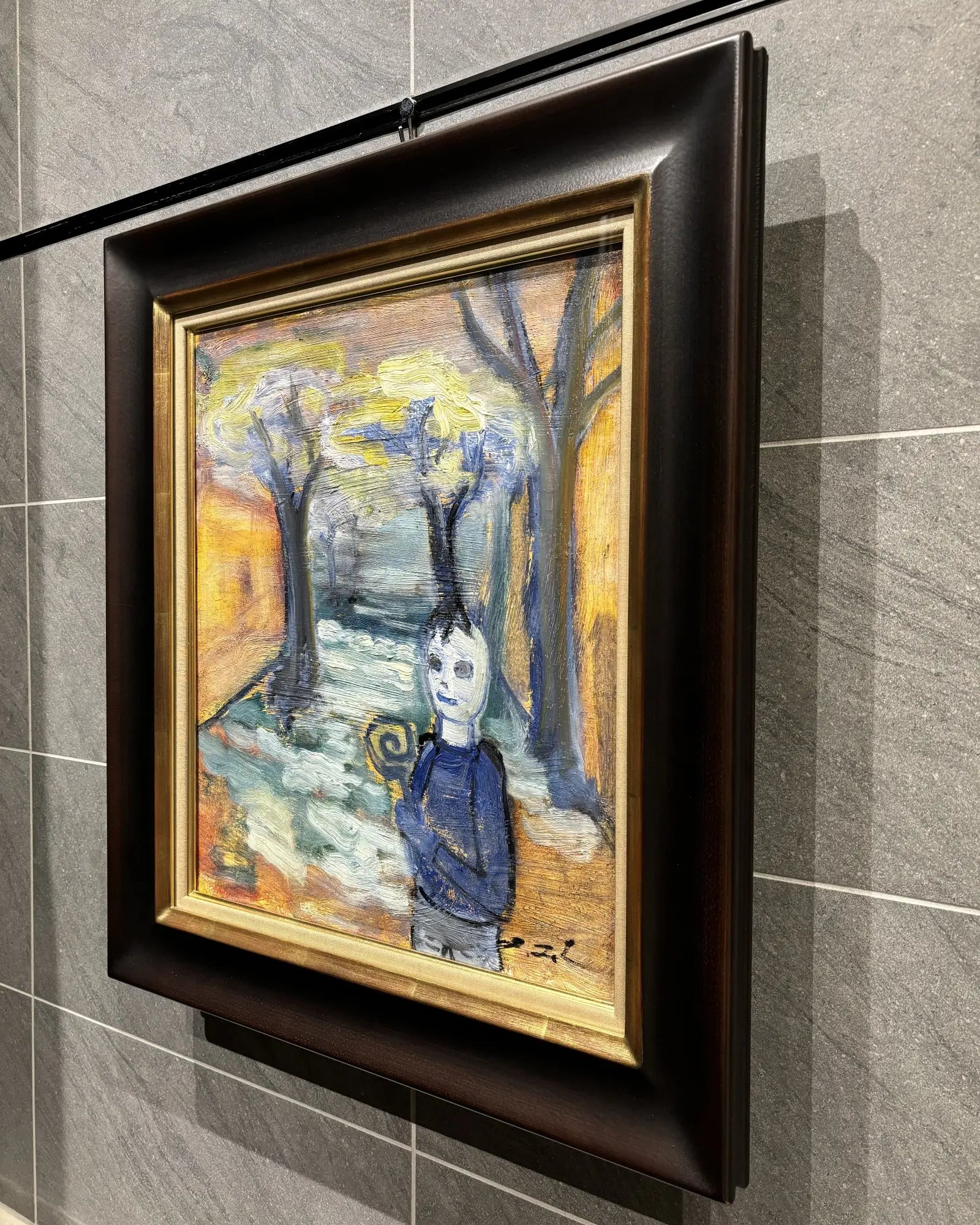 田中拓馬 (Takuma Tanaka)「Blue tree」ART GALLERY M 田中拓馬 (Takuma Tanaka)「Blue tree」ART GALLERY M
