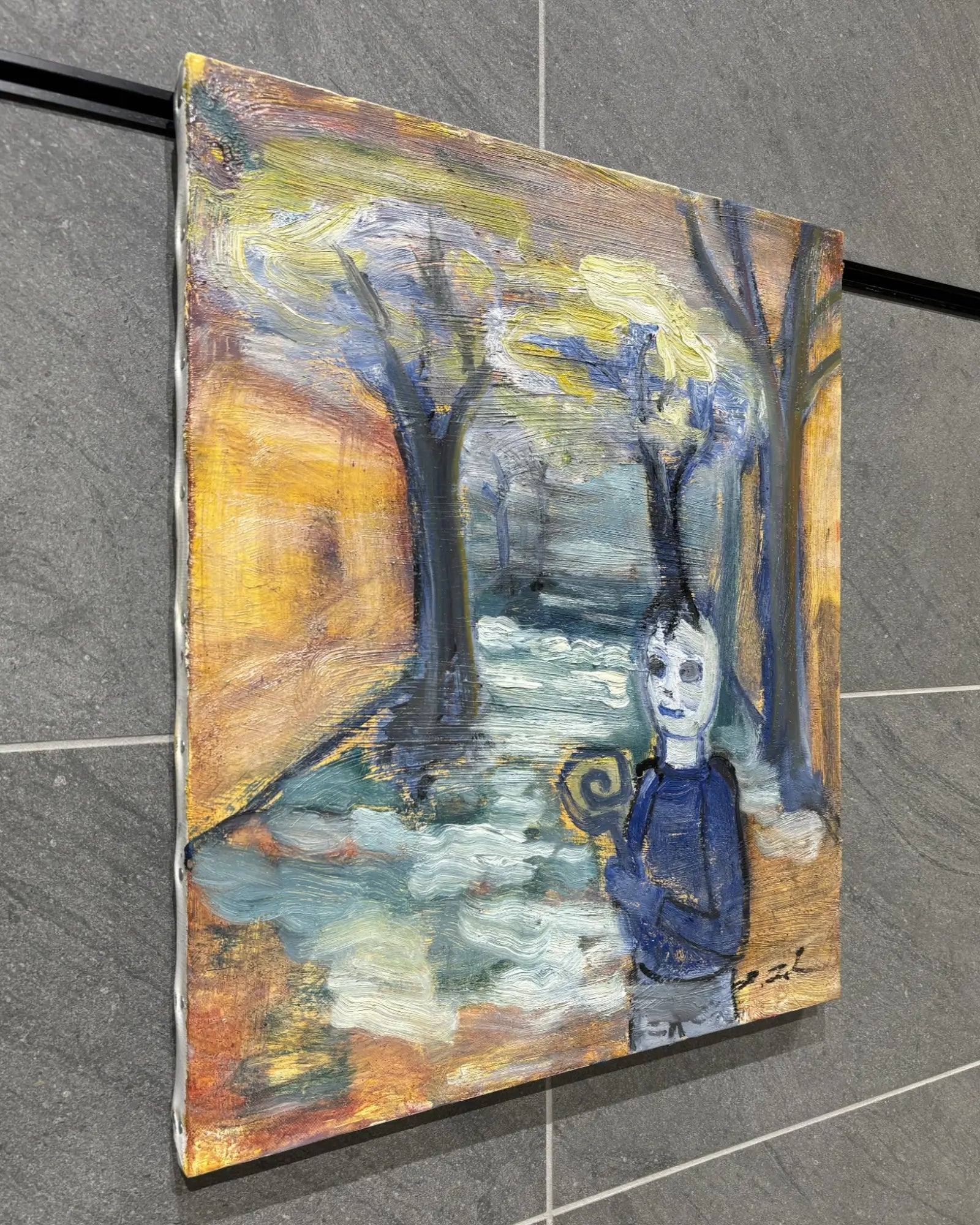 田中拓馬 (Takuma Tanaka)「Blue tree」ART GALLERY M 田中拓馬 (Takuma Tanaka)「Blue tree」ART GALLERY M