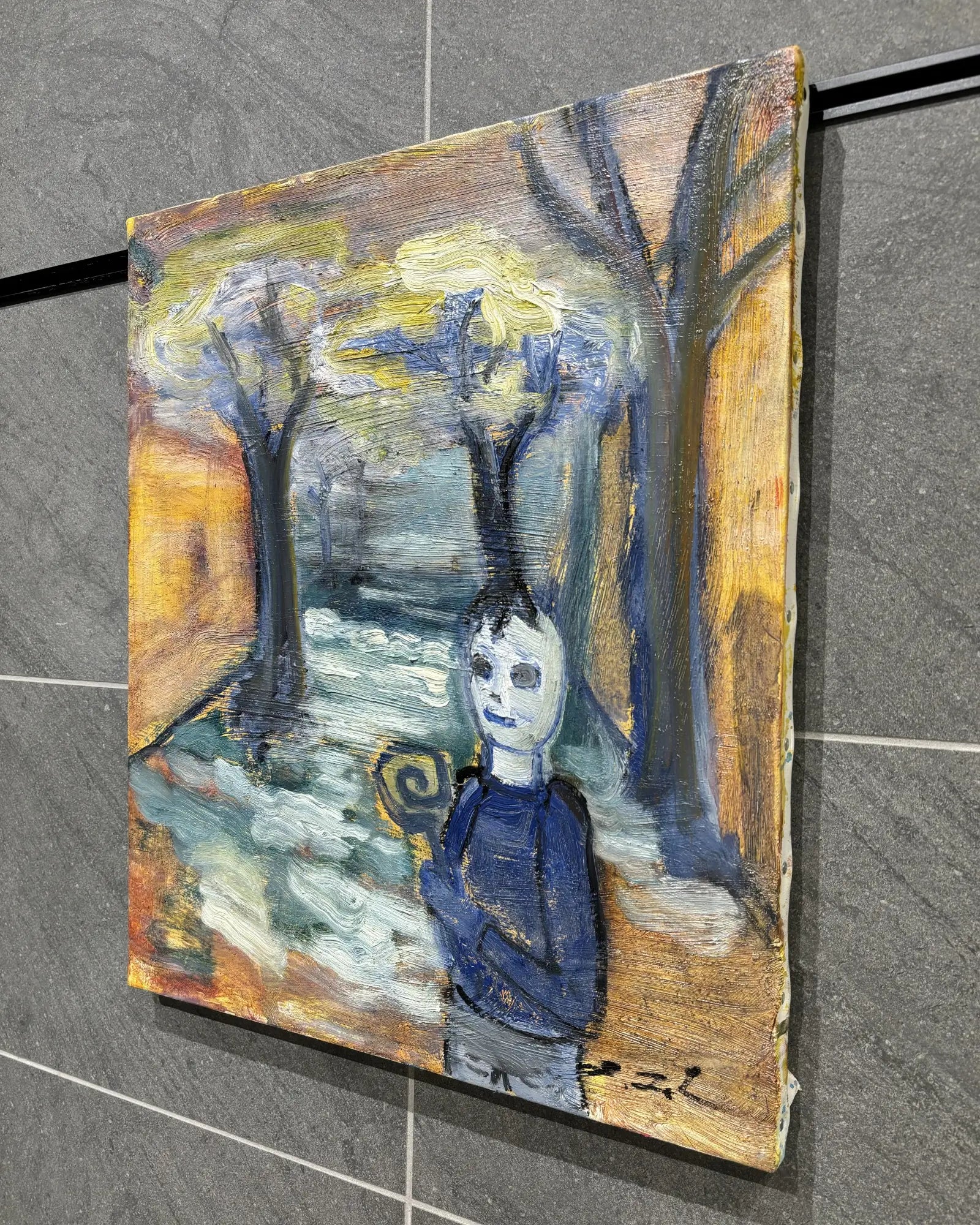 田中拓馬 (Takuma Tanaka)「Blue tree」ART GALLERY M 田中拓馬 (Takuma Tanaka)「Blue tree」ART GALLERY M