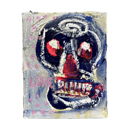 田中拓馬 Takuma Tanaka art 油彩 原画 田中拓馬(Takuma Tanaka)「縄文人スカル」ART GALLERY M