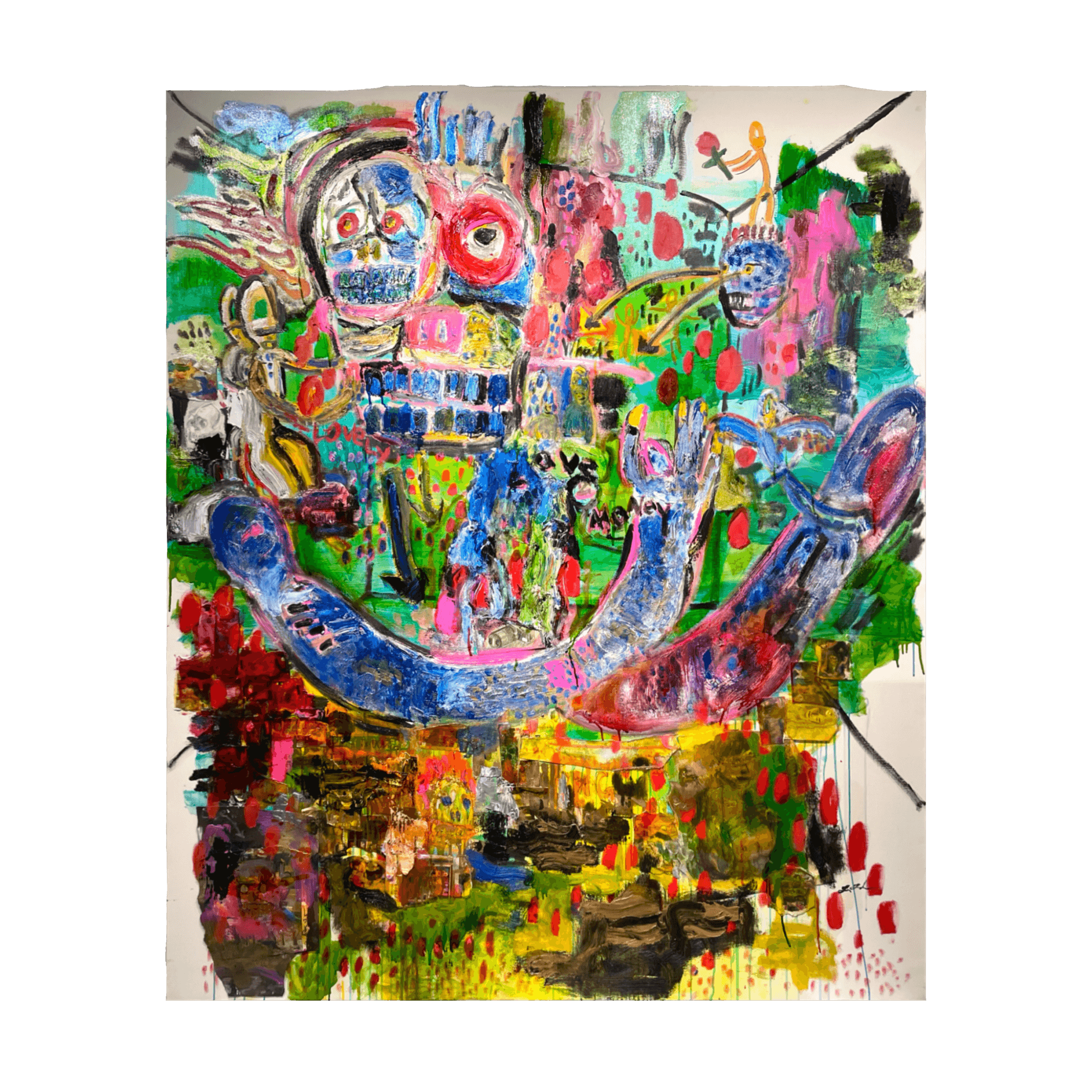 【日本産】 tanakatakuma-loveandmoney-0. 絵画