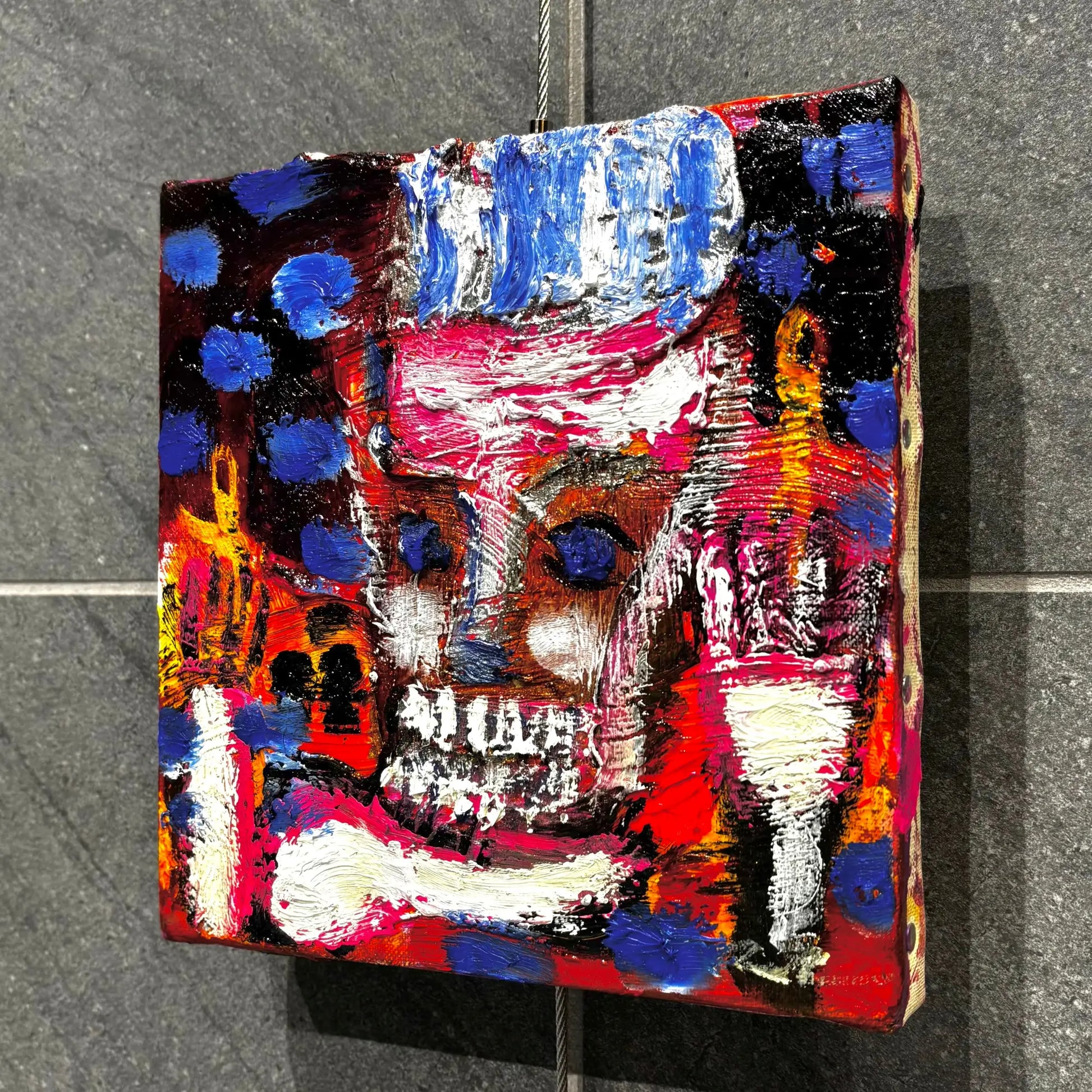 田中拓馬 Takuma Tanaka art 油彩 原画 田中拓馬 (Takuma Tanaka)「Super」ART GALLERY M