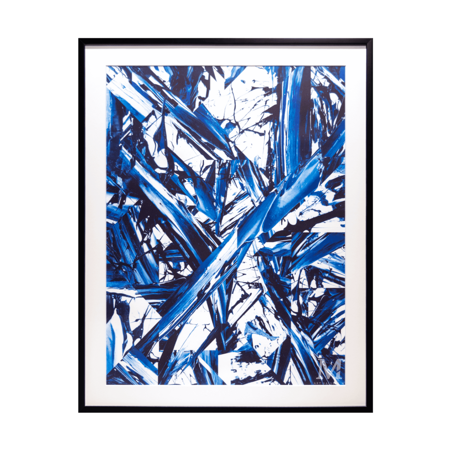 絵画(版画?)タイトル『山村』 山口歴(Meguru Yamaguchi)「Splitting Horizon No.10」ART GALLERY M